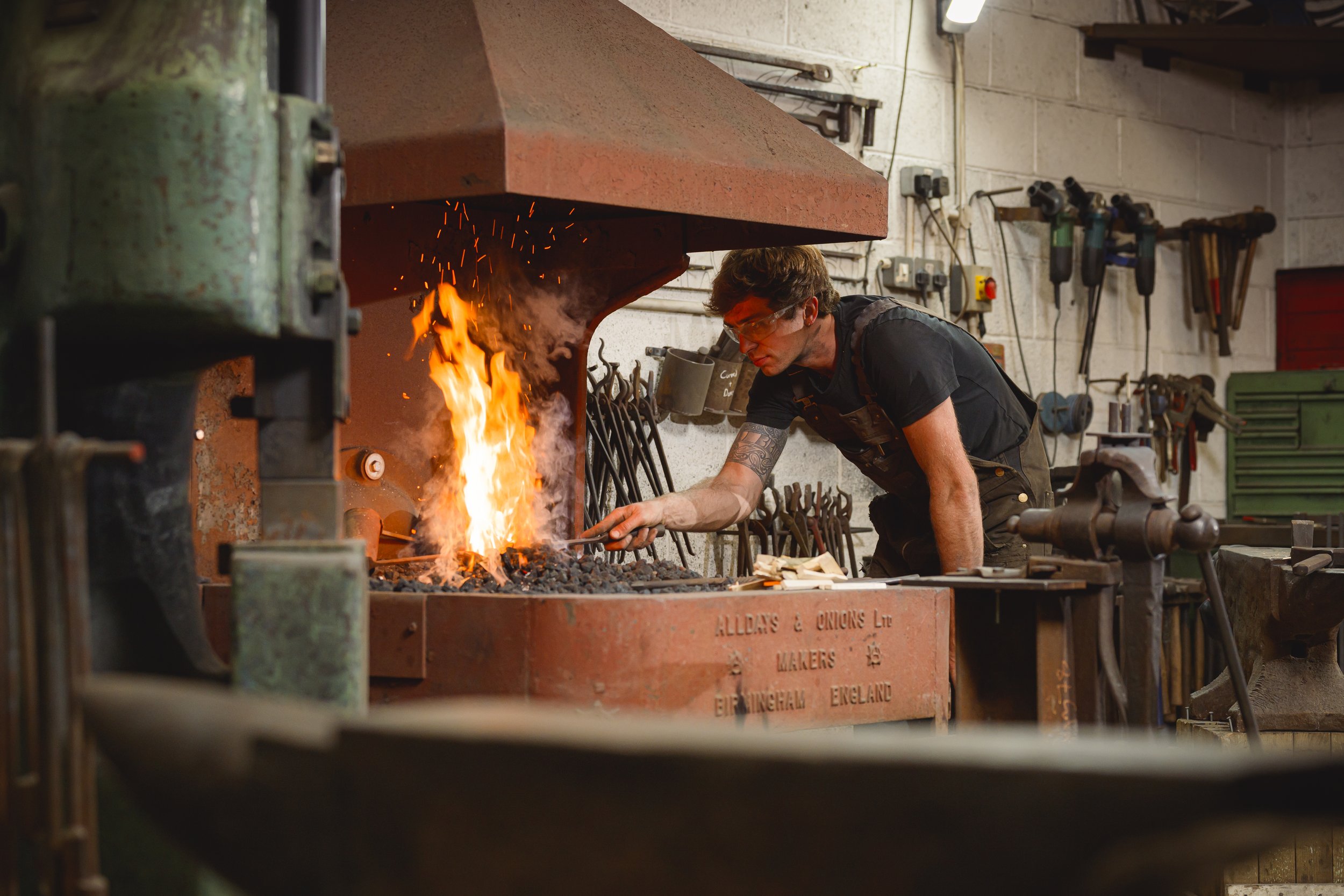 lighting the forge alldays and onions