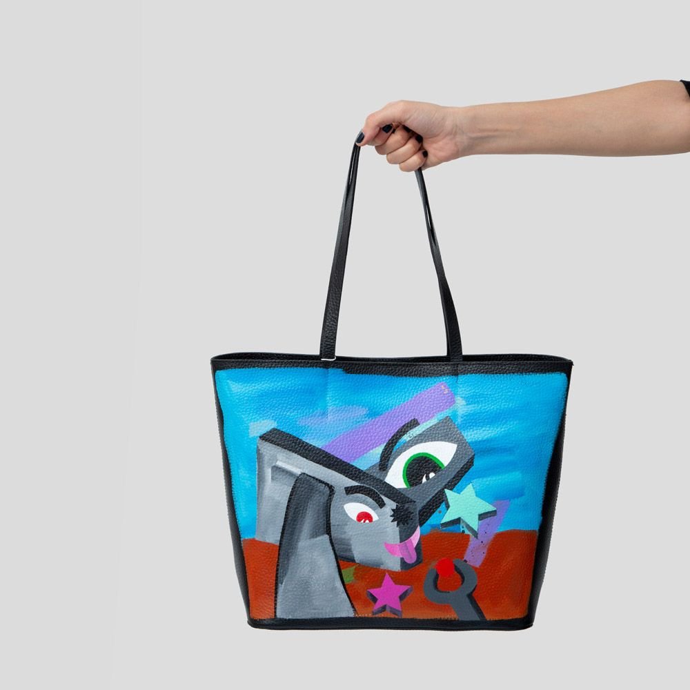 Black Bag With Painting