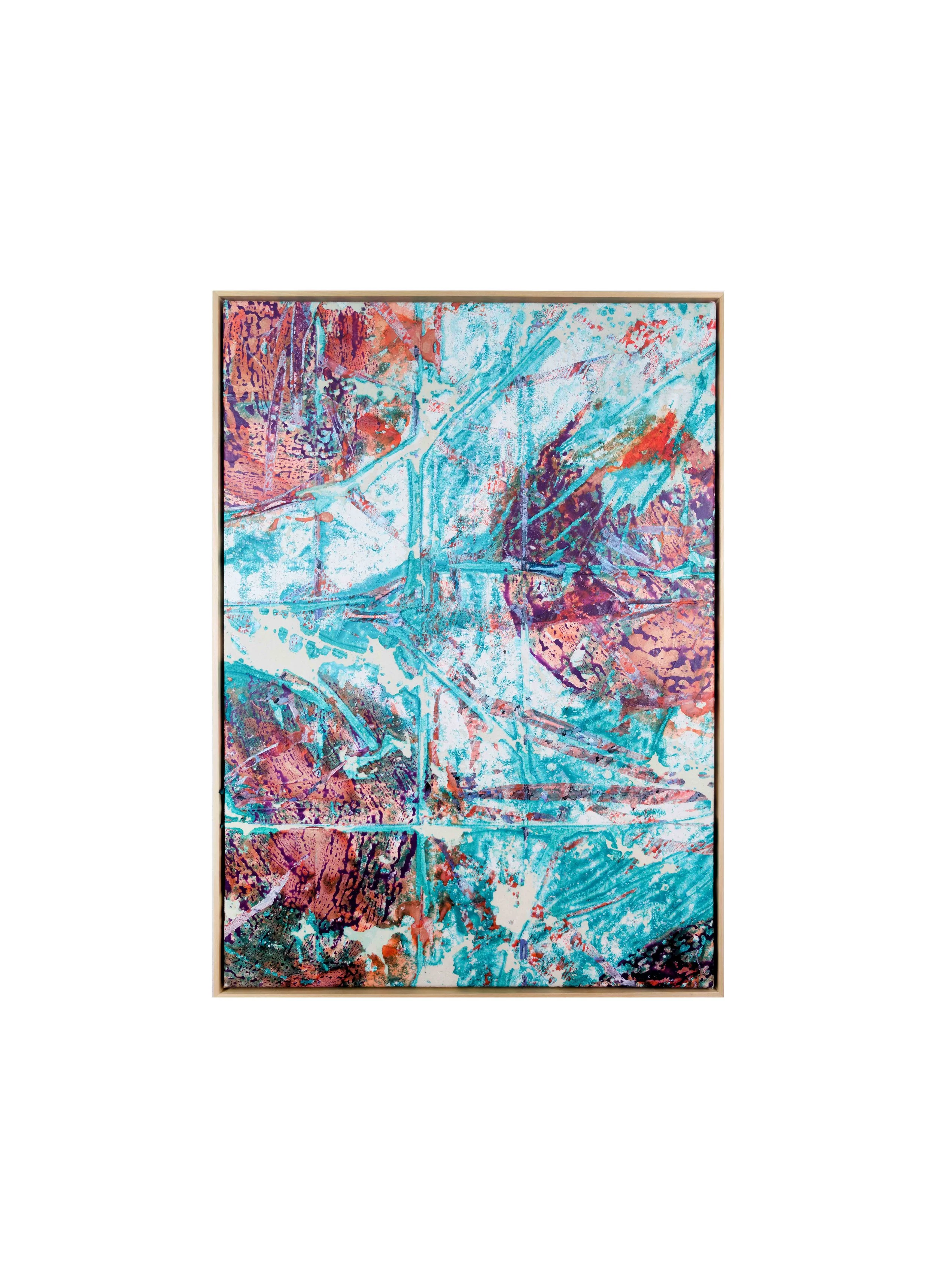 Microcosm in Bloom
2025
70 x 50 cm
Acryl auf Leinwand