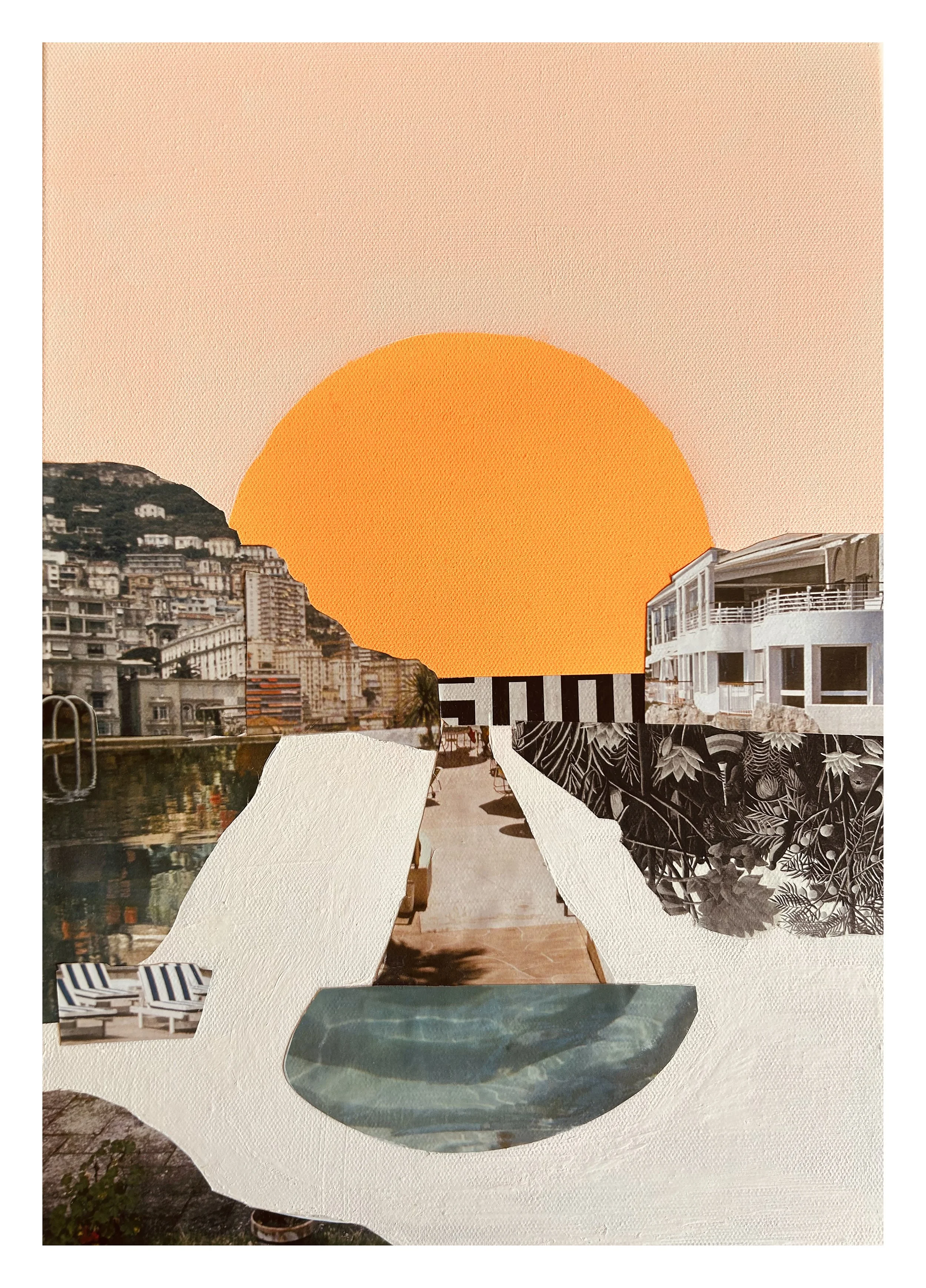 Poolside-polaroid