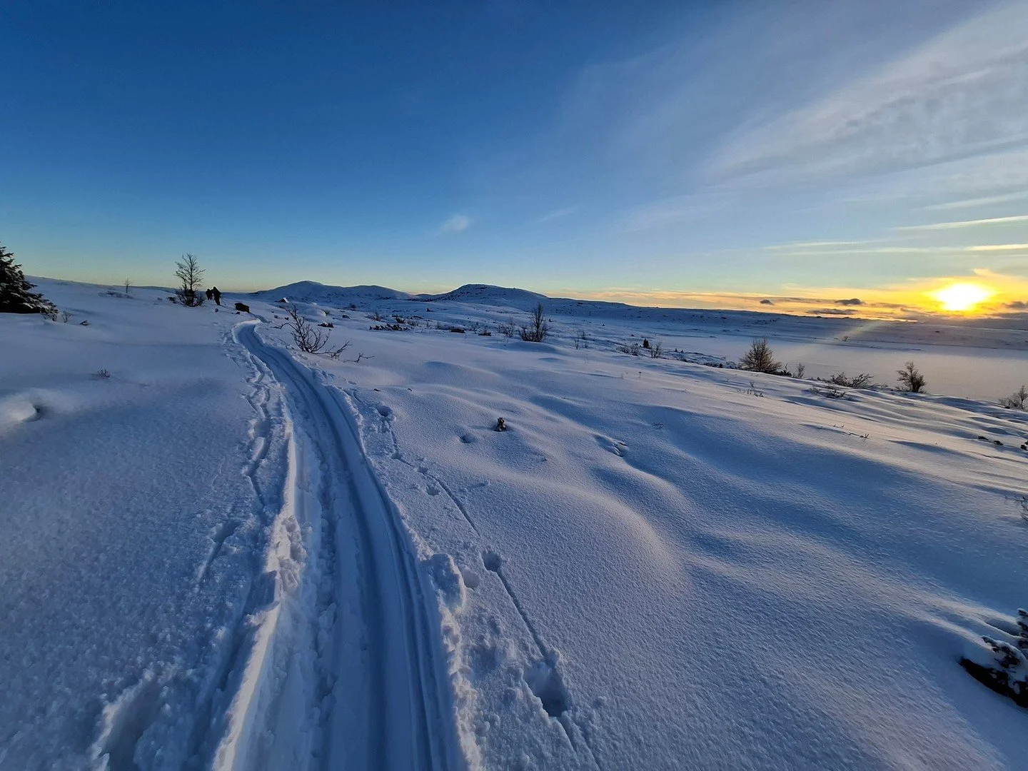 Just a few photos from a Polar Training Course in December 2025 😀. This early in the season daylight hours were short and the skiing into a perfect setting sun was just part of the daily routine. We'll be running another December Polar Training next