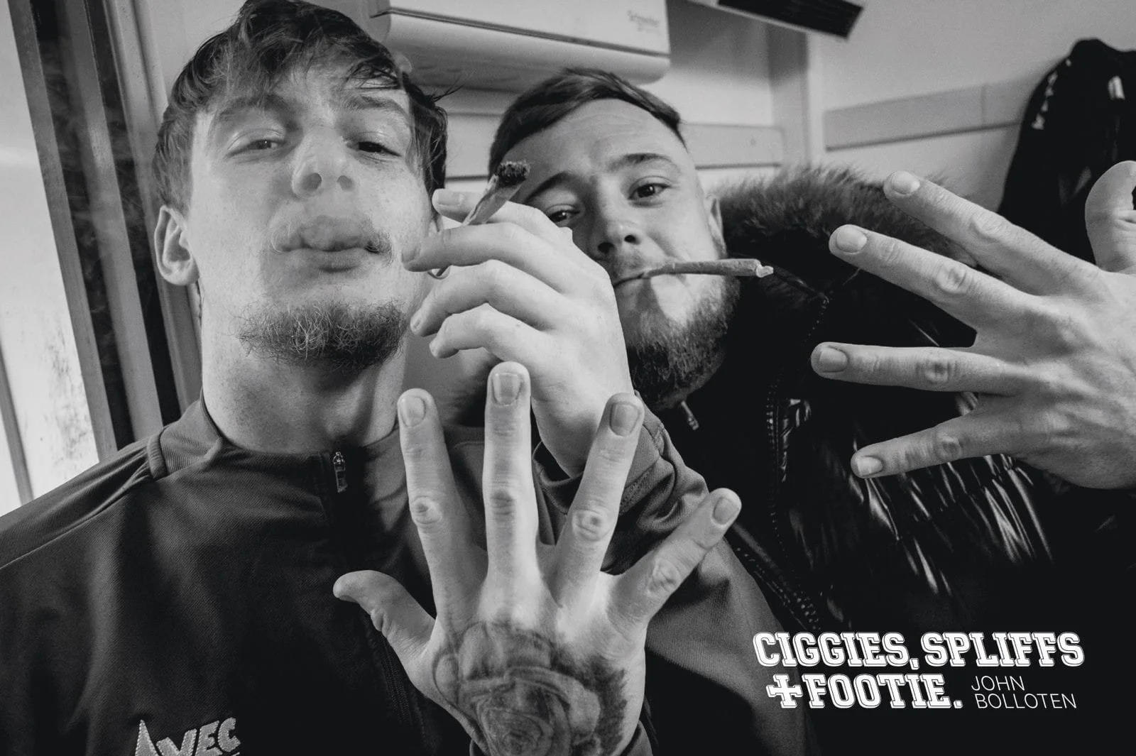 .
BOOK LAUNCH

John Bolloten joins Photo North Festival as part of his Book Launch Tour for Ciggies, Spl1ffs and Footie, out now. 

Photographed over two years, the book documents Bradford Sunday League side Red Lion.

&ldquo;Although it is a book ab