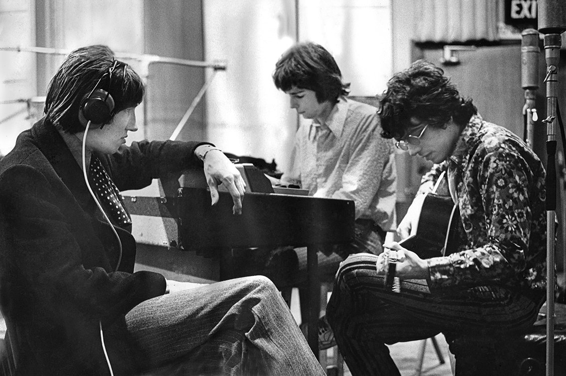 Pink Floyd recording at Abbey Road