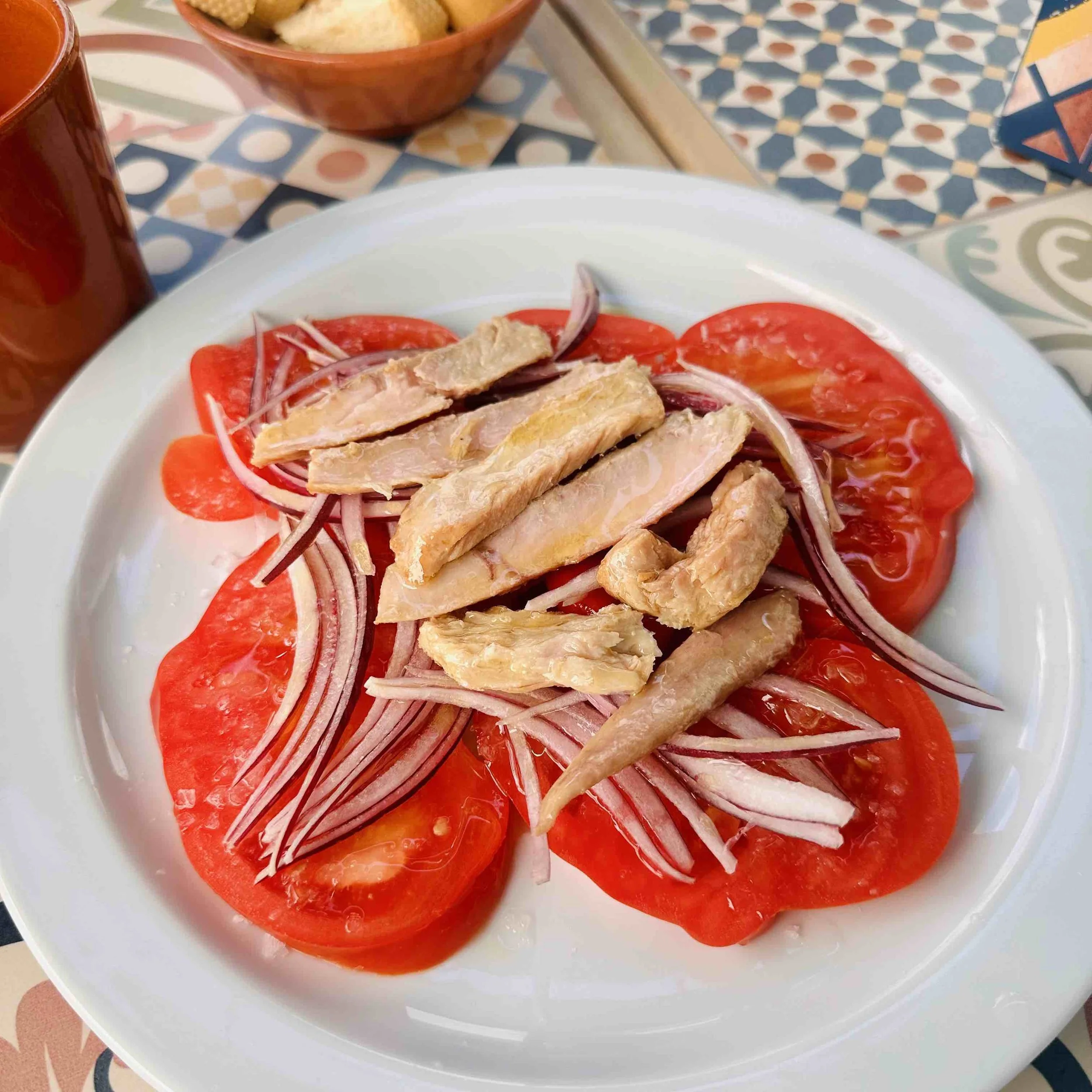 Spanish Tuna and Tomato Tapas