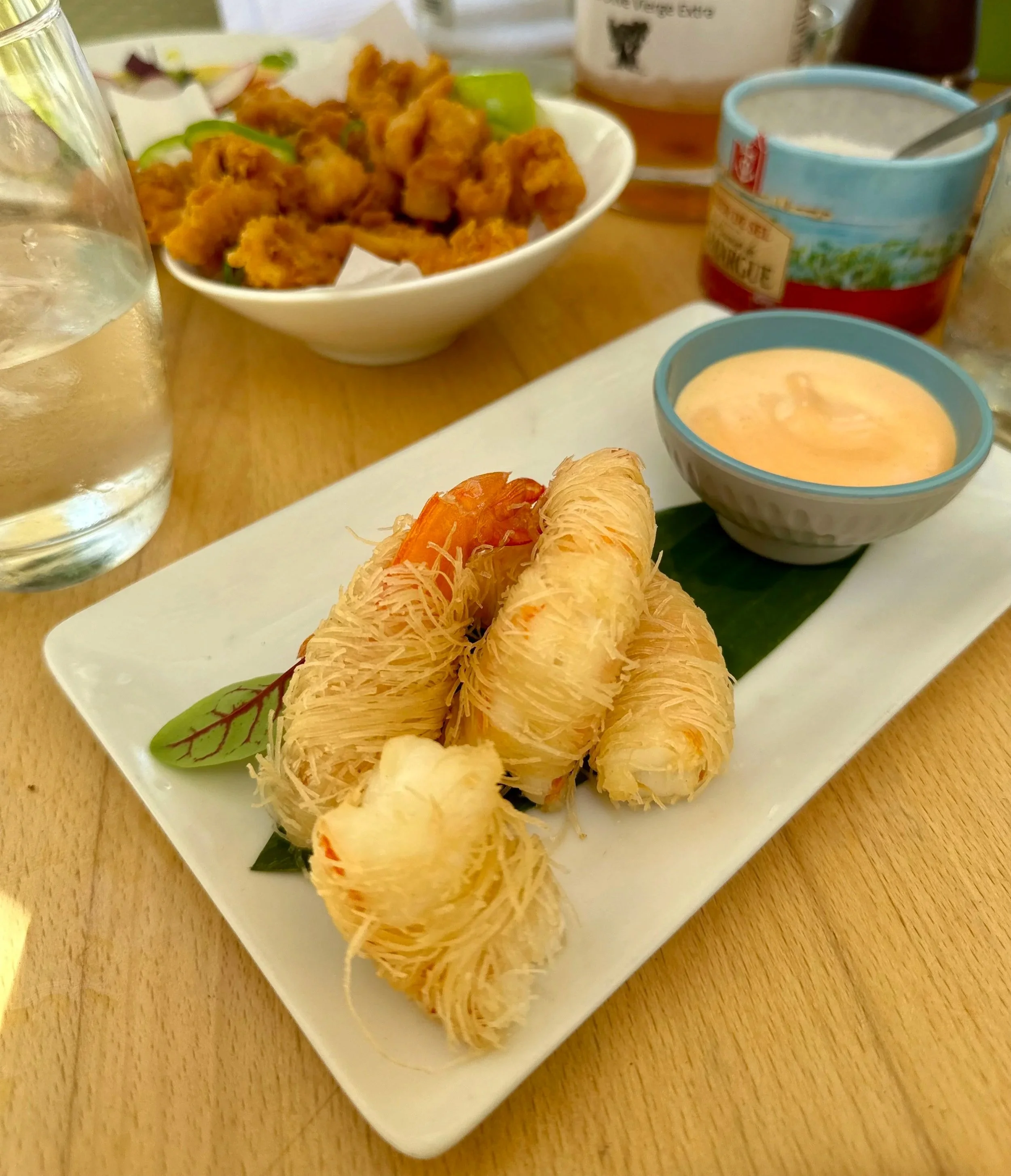Kataifi Wrapped Prawns