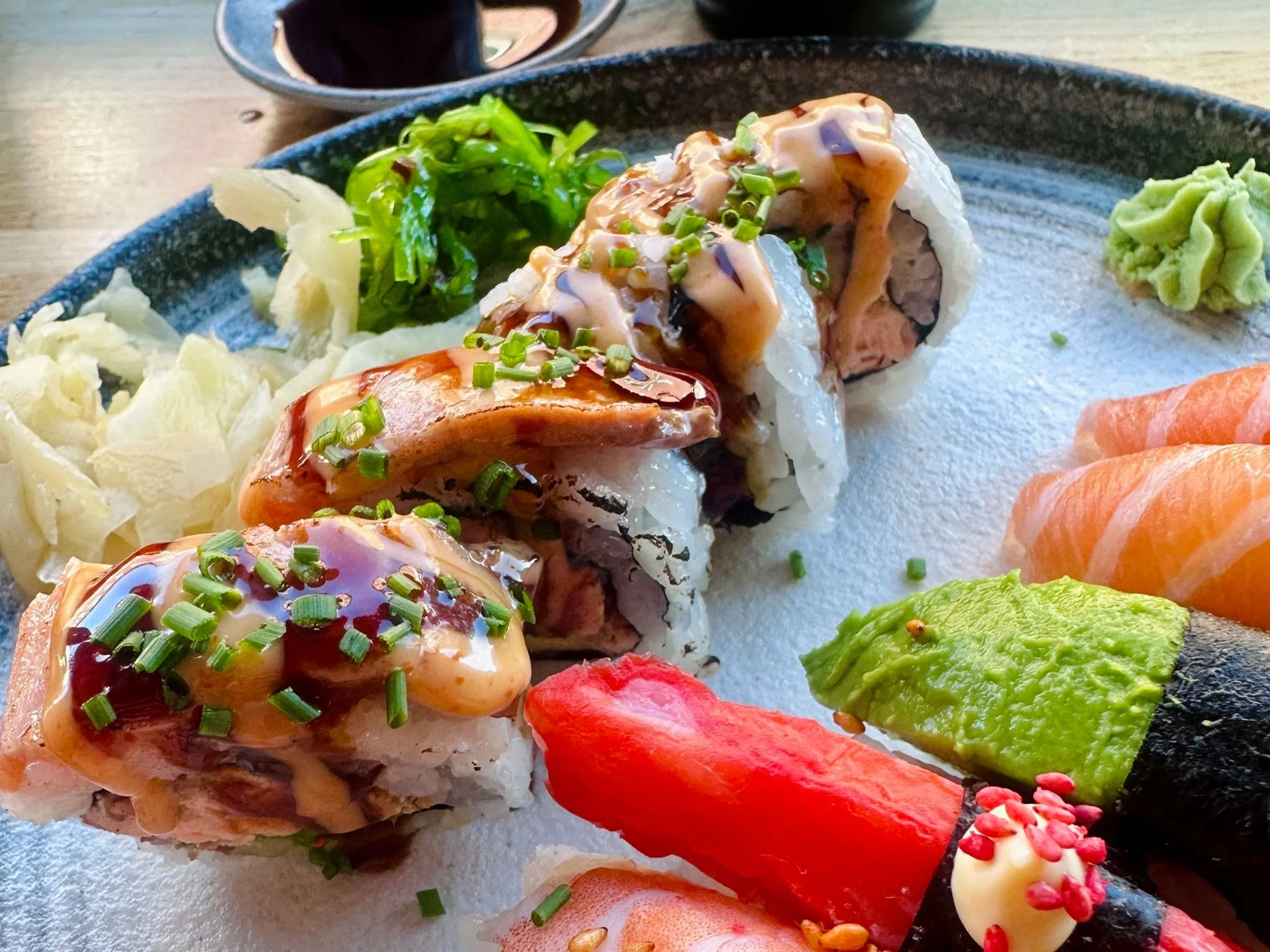Smoked Salmon Uramaki