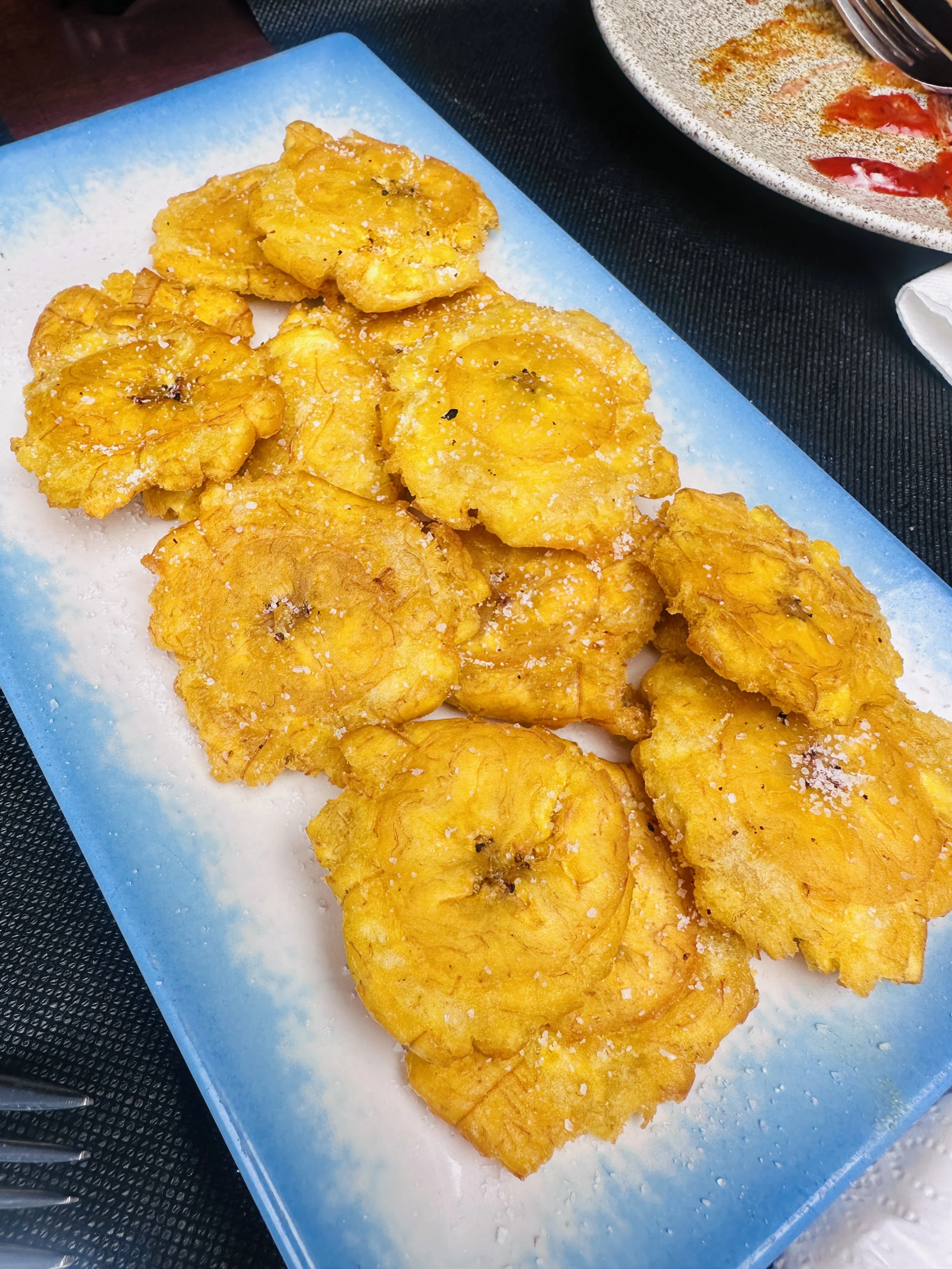 Crispy Salted Fried Tostones
