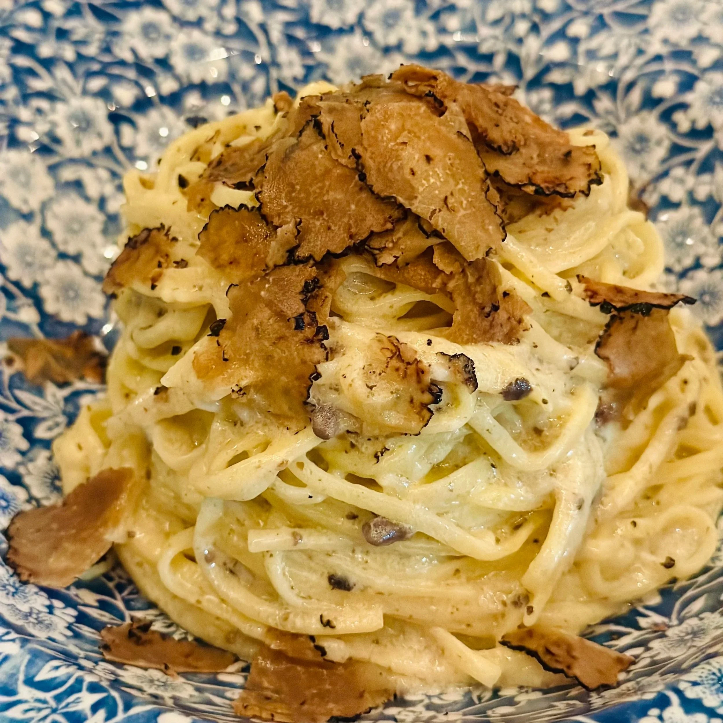 Pasta with fresh truffle