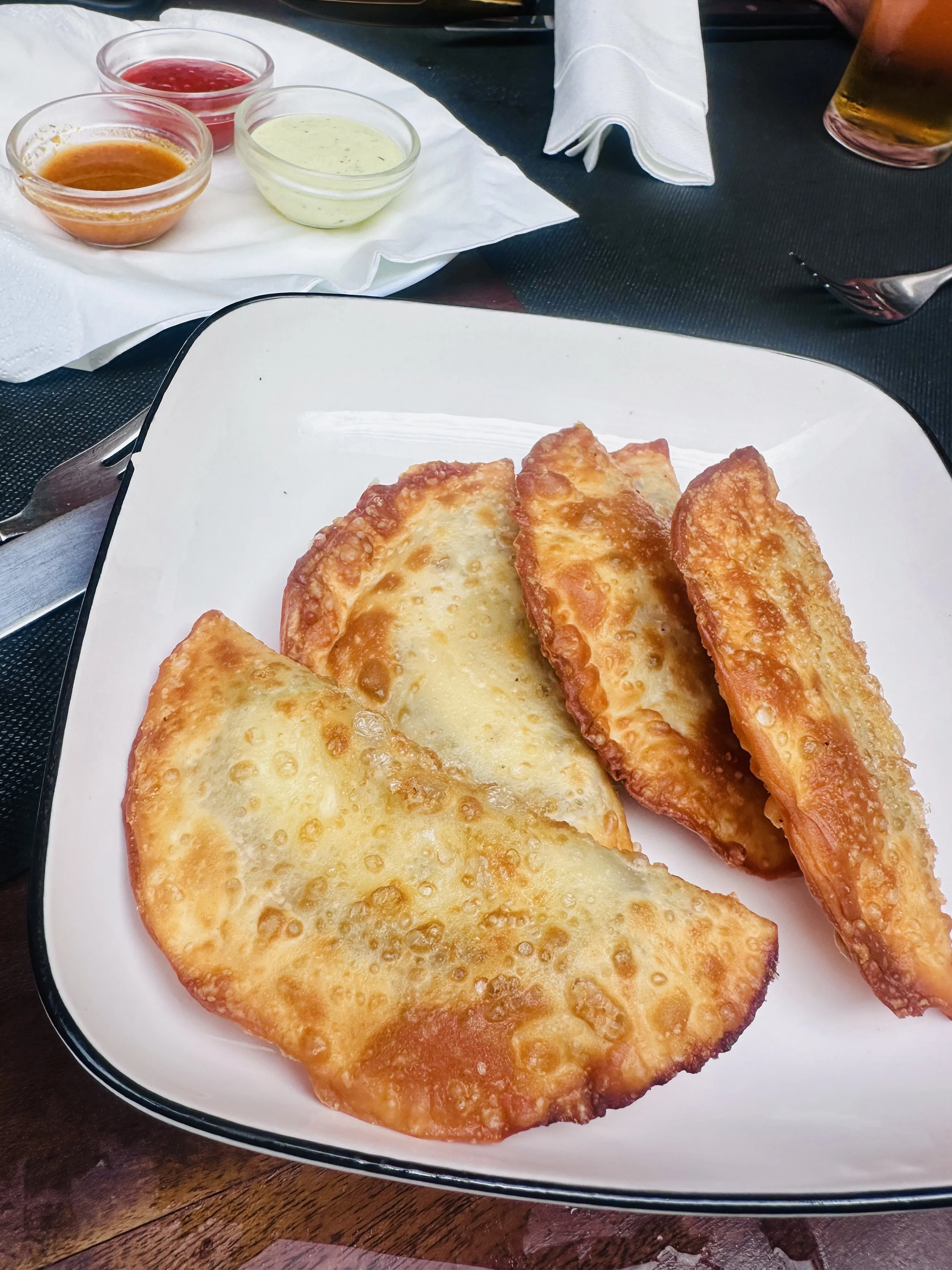 Caribbean Fried Beef Empanadas