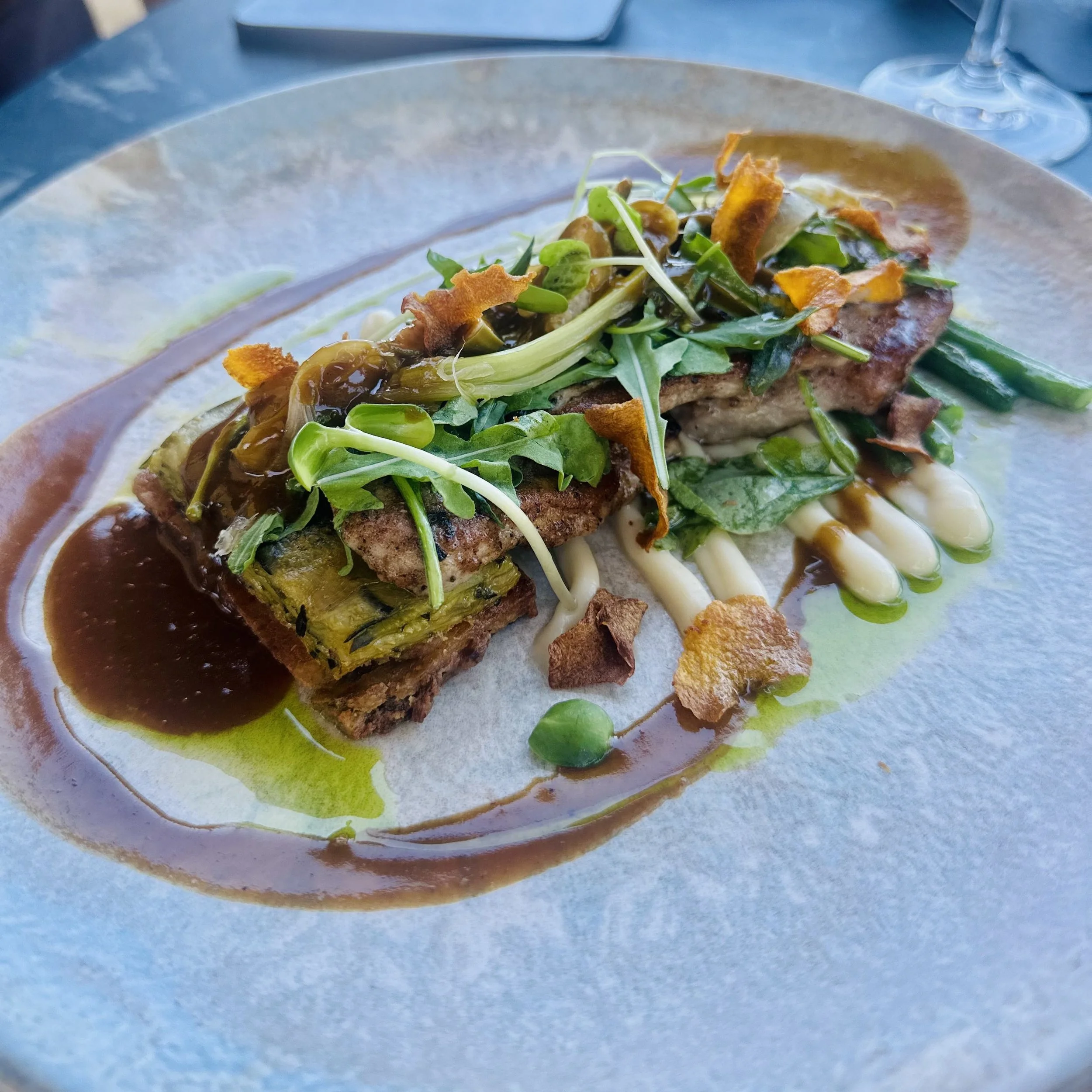 Tryn-Inspired Veal Escalope with Courgette Galette