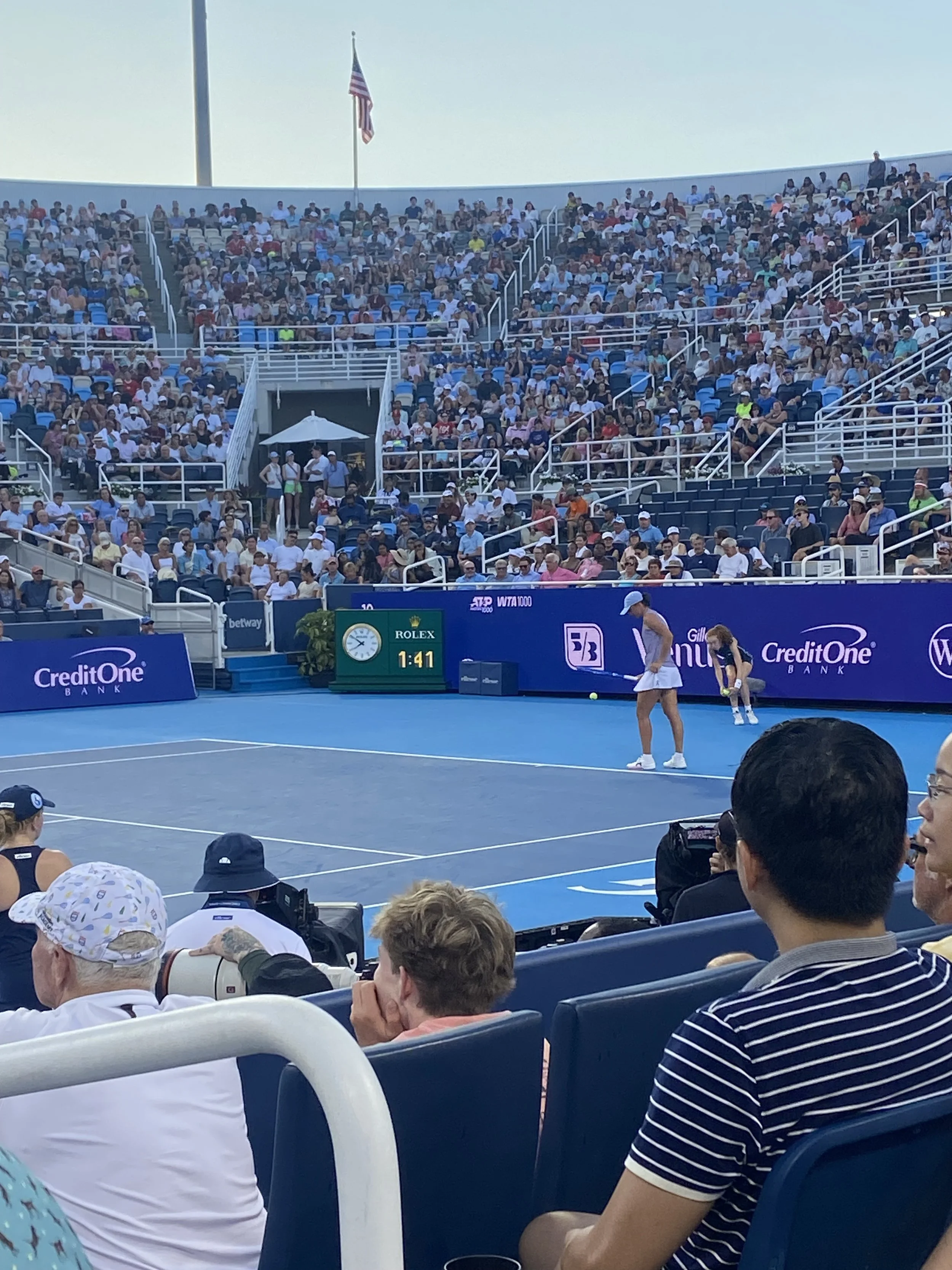 Tennis Player at Cincinnati Open