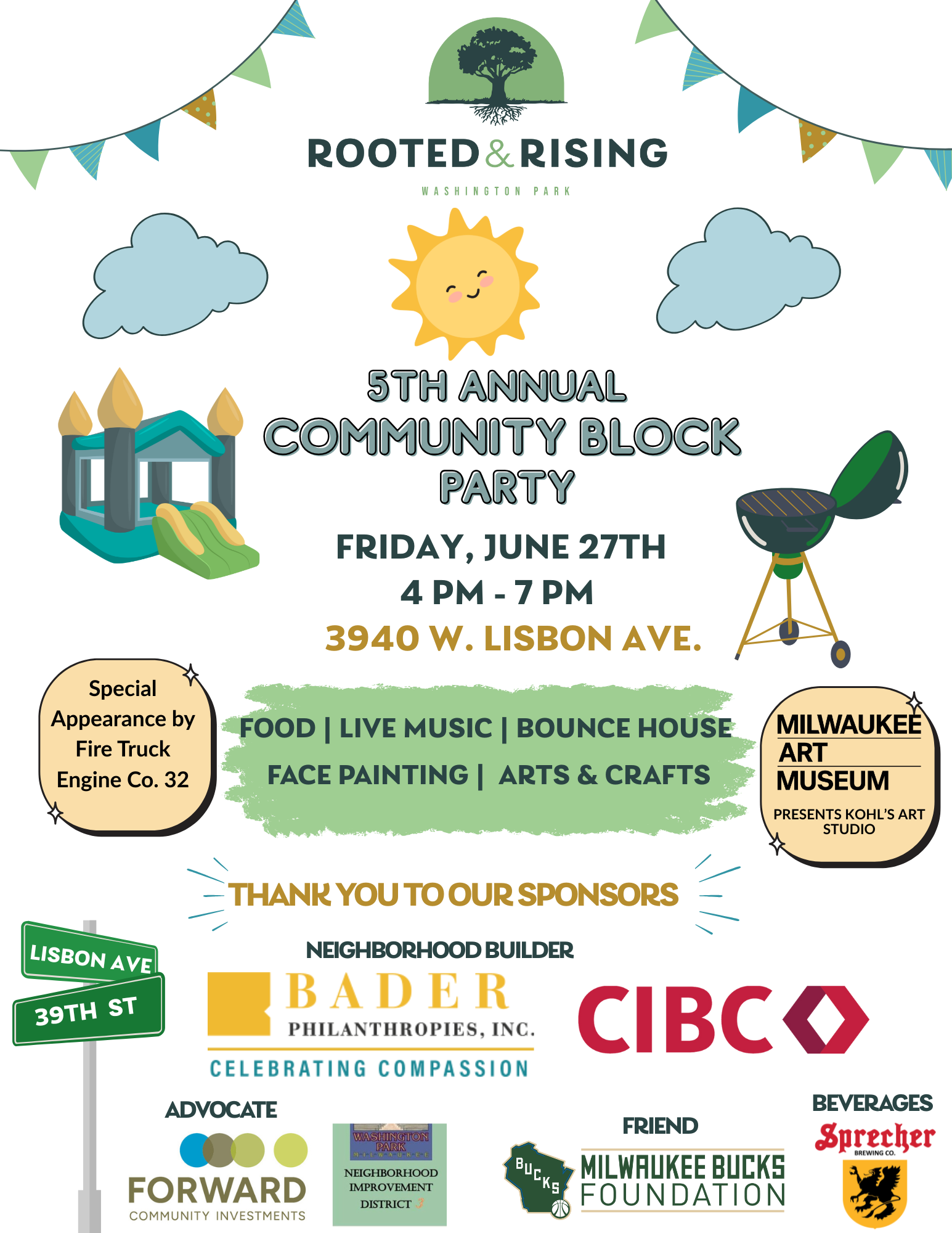 5th Annual Rooted & Rising Community Block Party