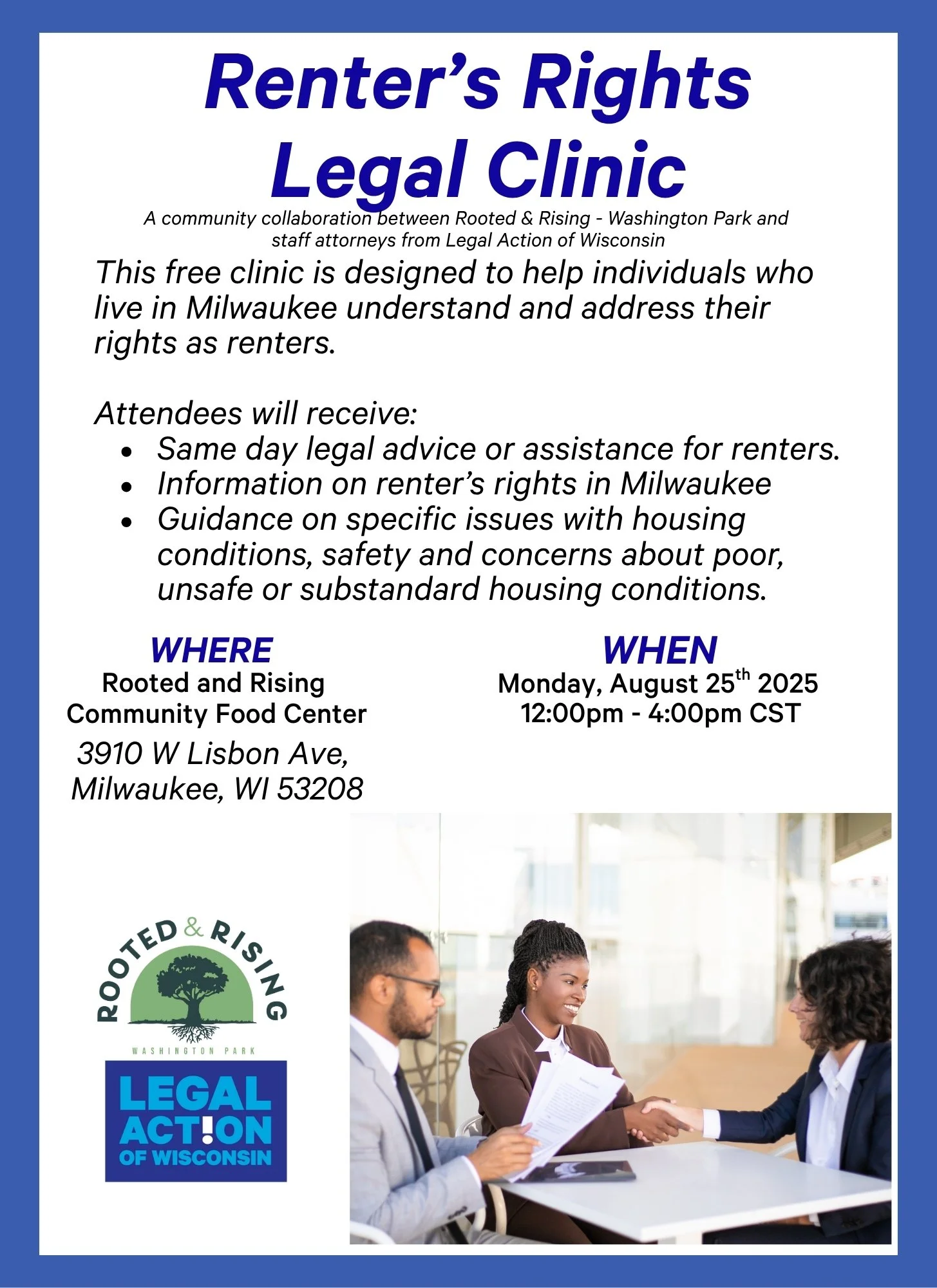 Renter's Rights Legal Clinic