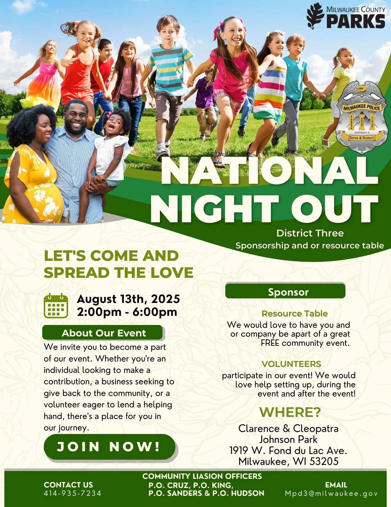 District 3 National Night Out!