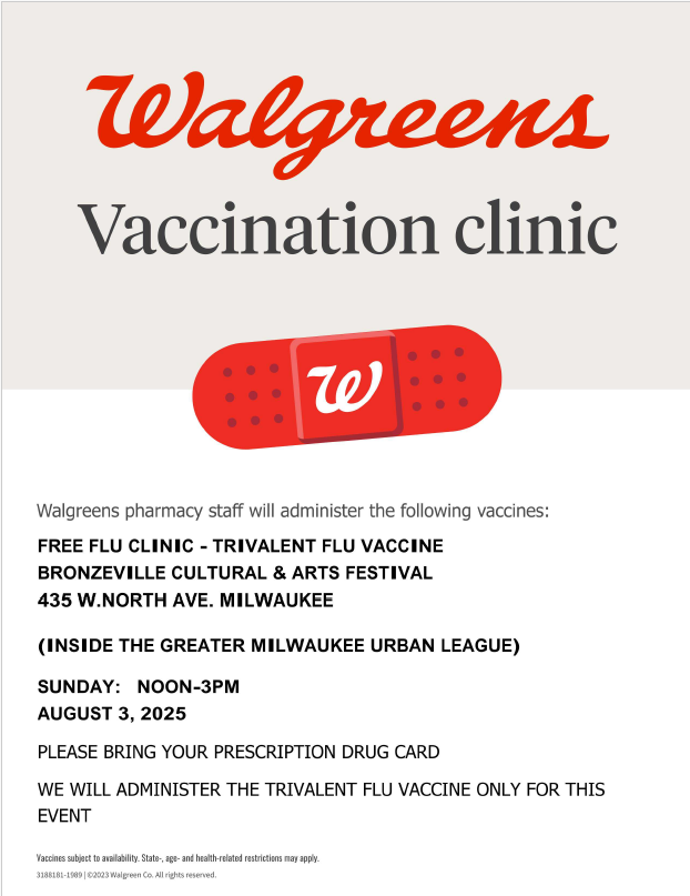 Bronzeville Cultural & Art Festival Free Flu Vaccination Clinic