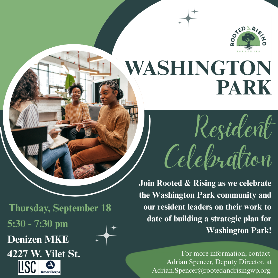 Washington Park Quality of Life Plan Celebration!