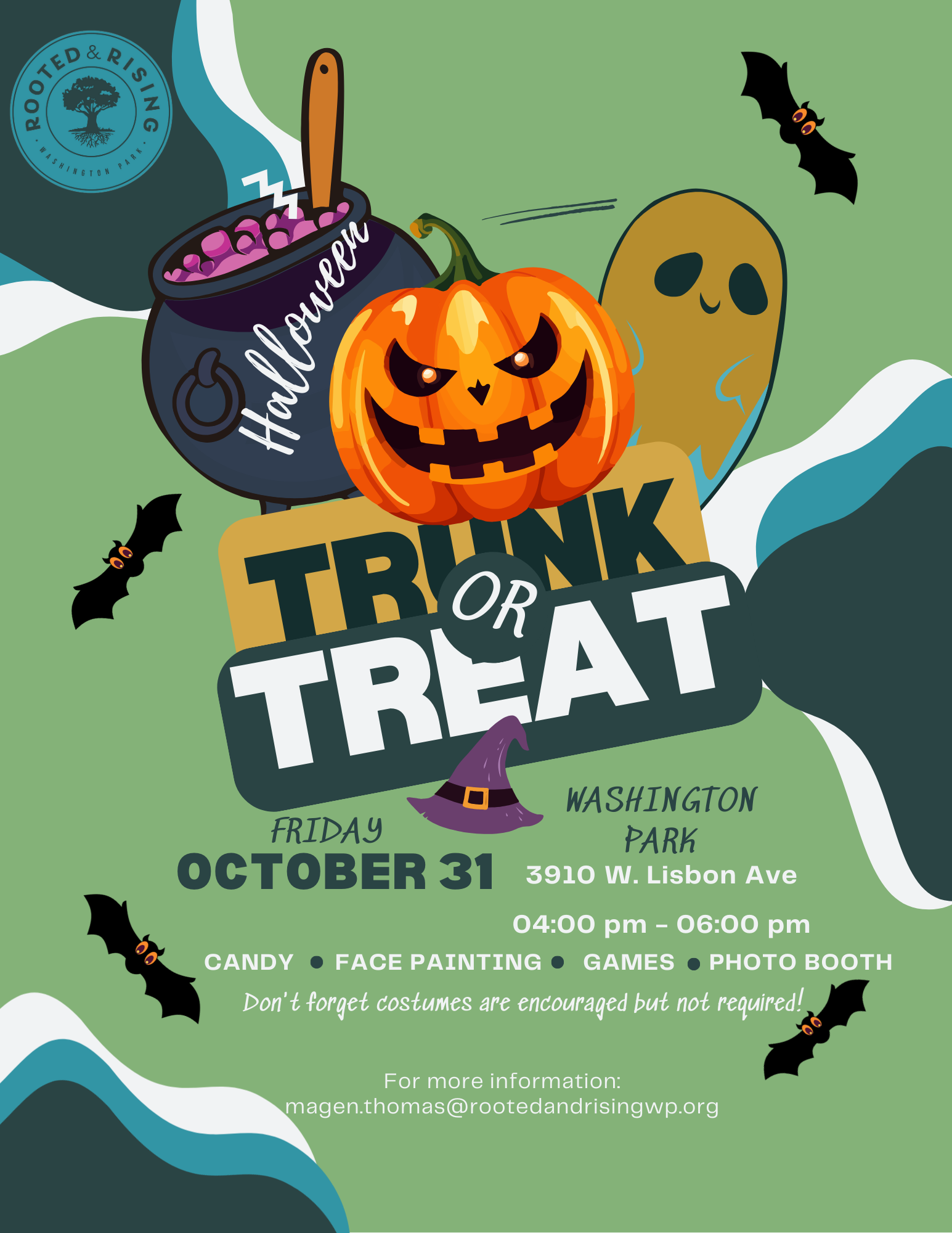 5th Annual Rooted &amp; Rising Trunk or Treat 