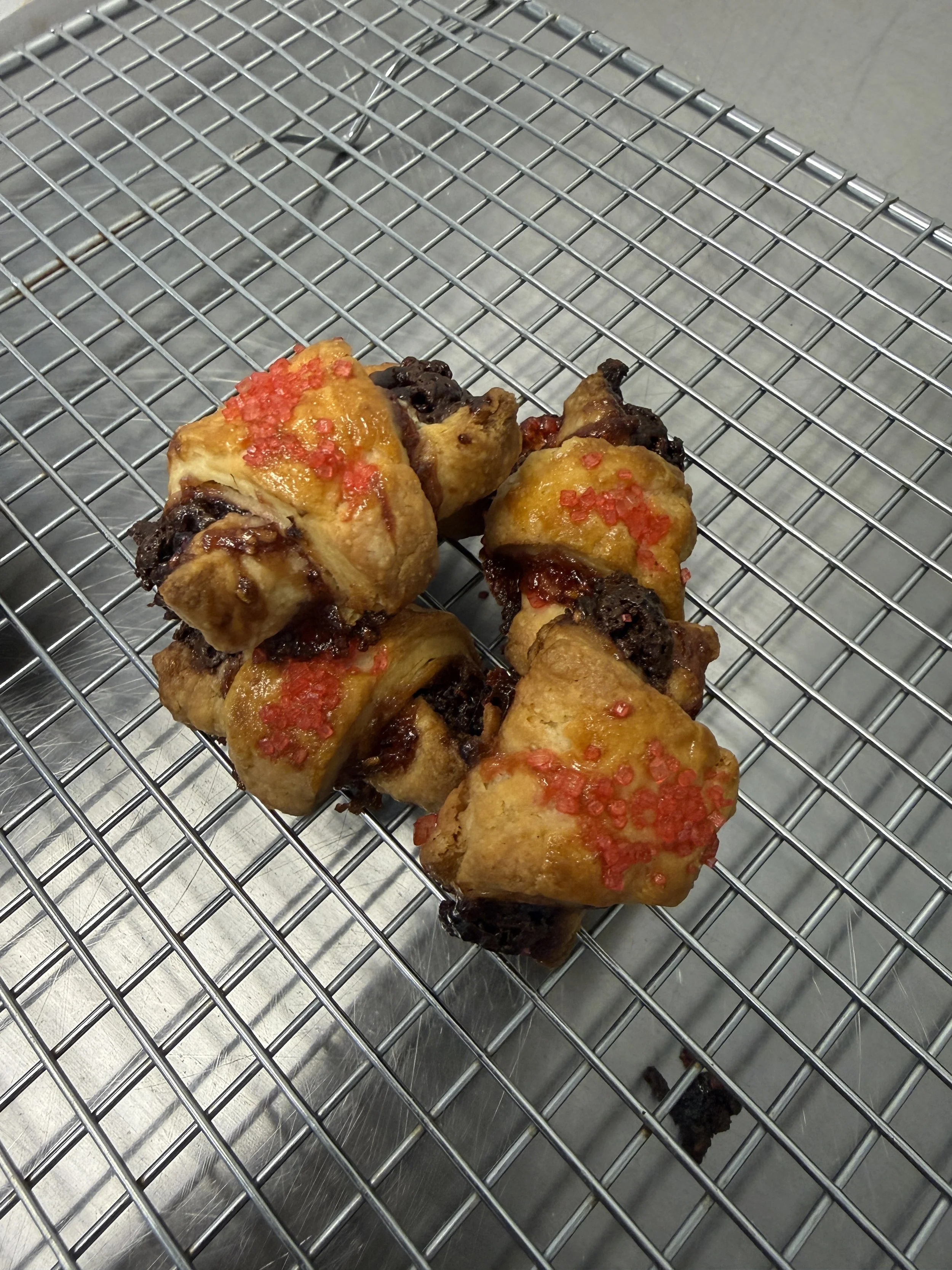 Raspberry Rugelach