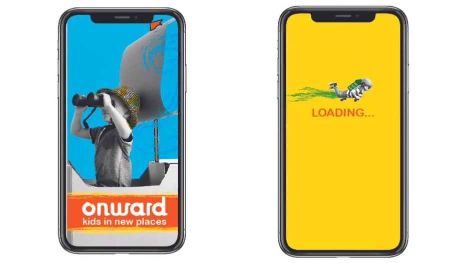 landing and loading screens