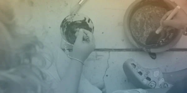 Two Natural Paint Recipe Cards