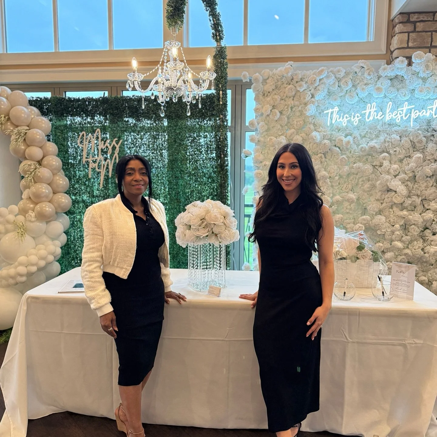 Our first Bridal Expo at @scotland_run 🤍💍

We wanted to take a moment to reintroduce the faces behind Elegant Events by Donna Jean ✨

To all of our new followers - welcome! We&rsquo;re the duo behind the magic: a mother and daughter-in-law team pas