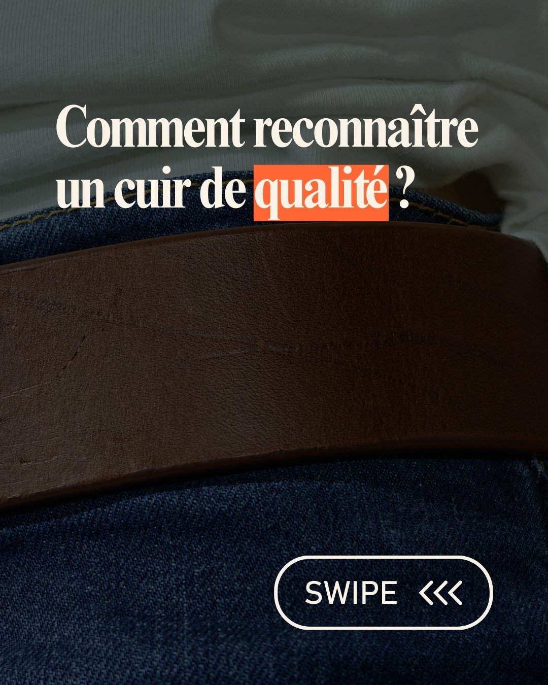 Un cuir haut-de-gamme ne se juge pas uniquement &agrave; son apparence. Il se ressent.

La premi&egrave;re chose &agrave; observer est la surface : un cuir authentique pr&eacute;sente un grain naturel, parfois l&eacute;g&egrave;rement irr&eacute;guli