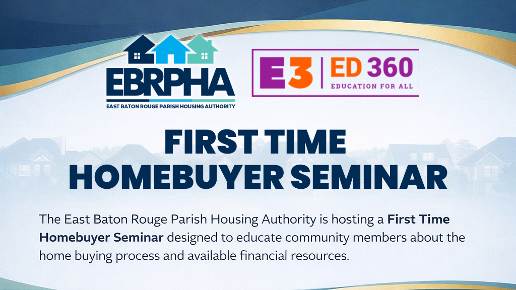 First Time Homebuyers Seminar