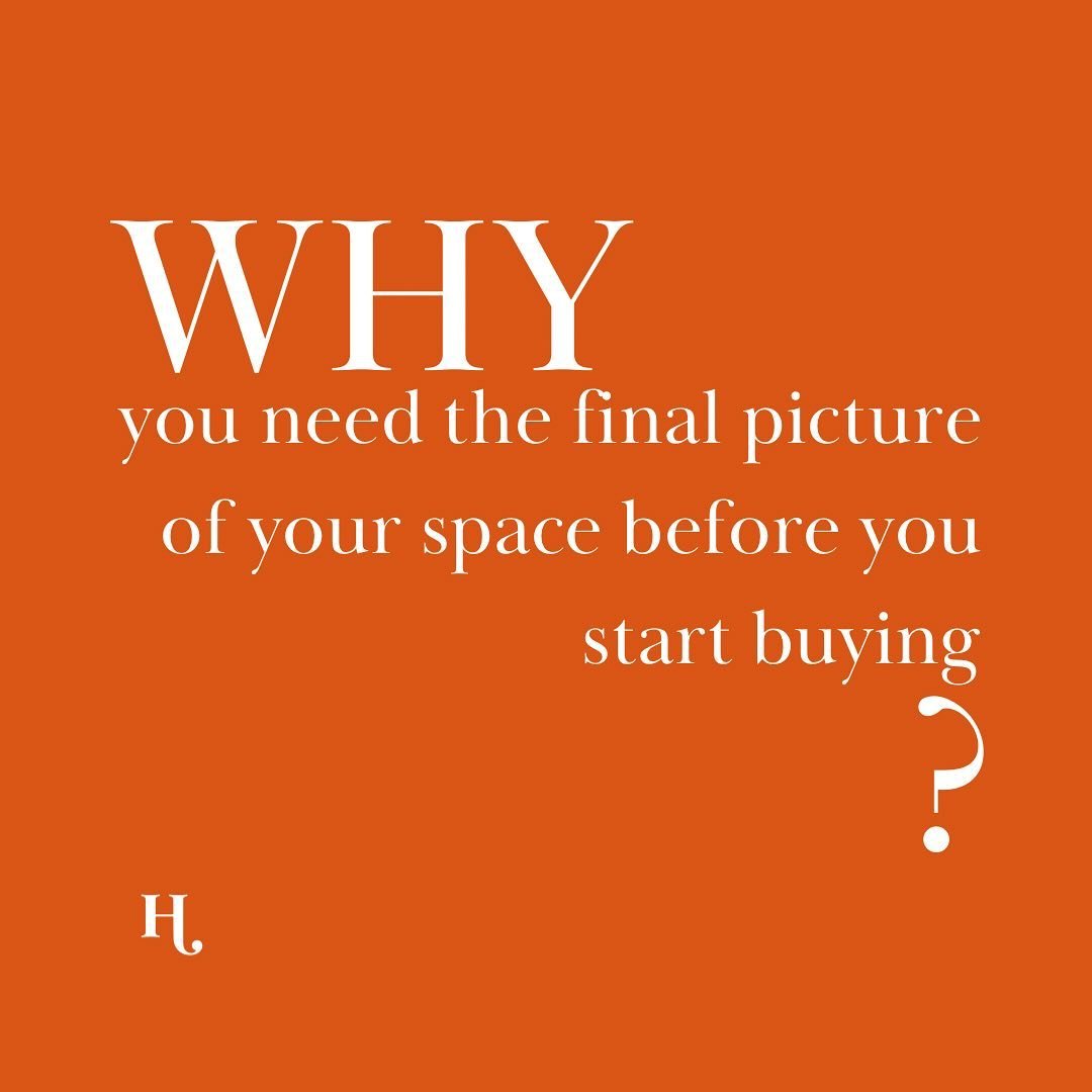WHY THE FINAL DESIGN IMAGE IS SO IMPORTANT:

-It helps you to visualise your space, and because you can visualise it you can see what you need, and because you can see what you need you won&rsquo;t waste money on items that won&rsquo;t work, and you 