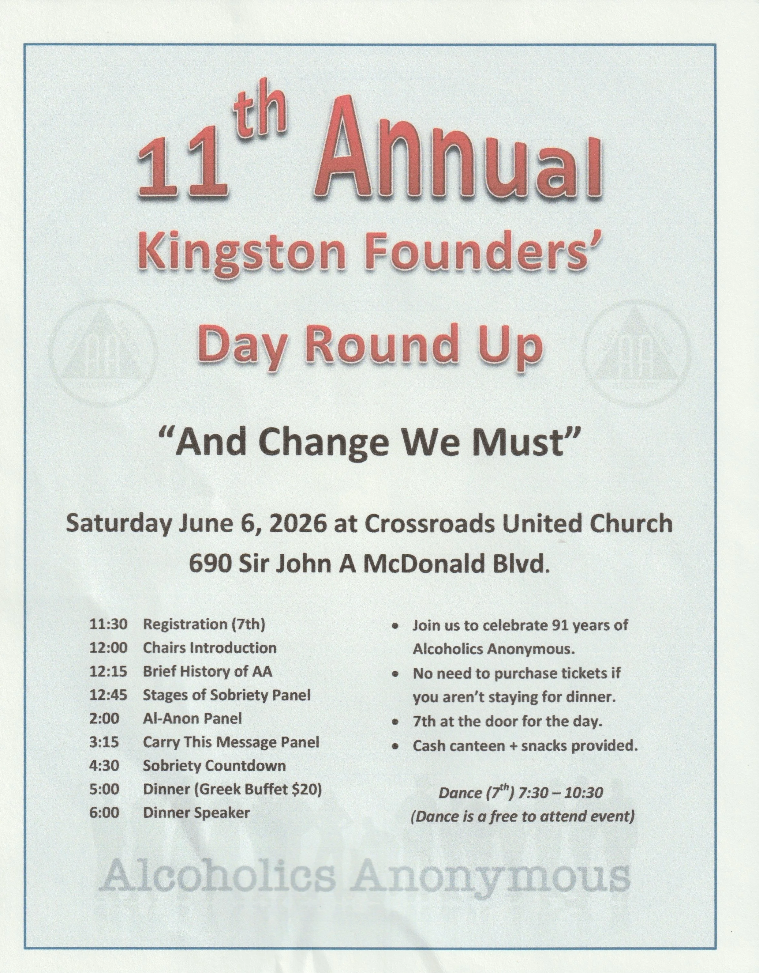 Kingston Founders" Day Round Up 