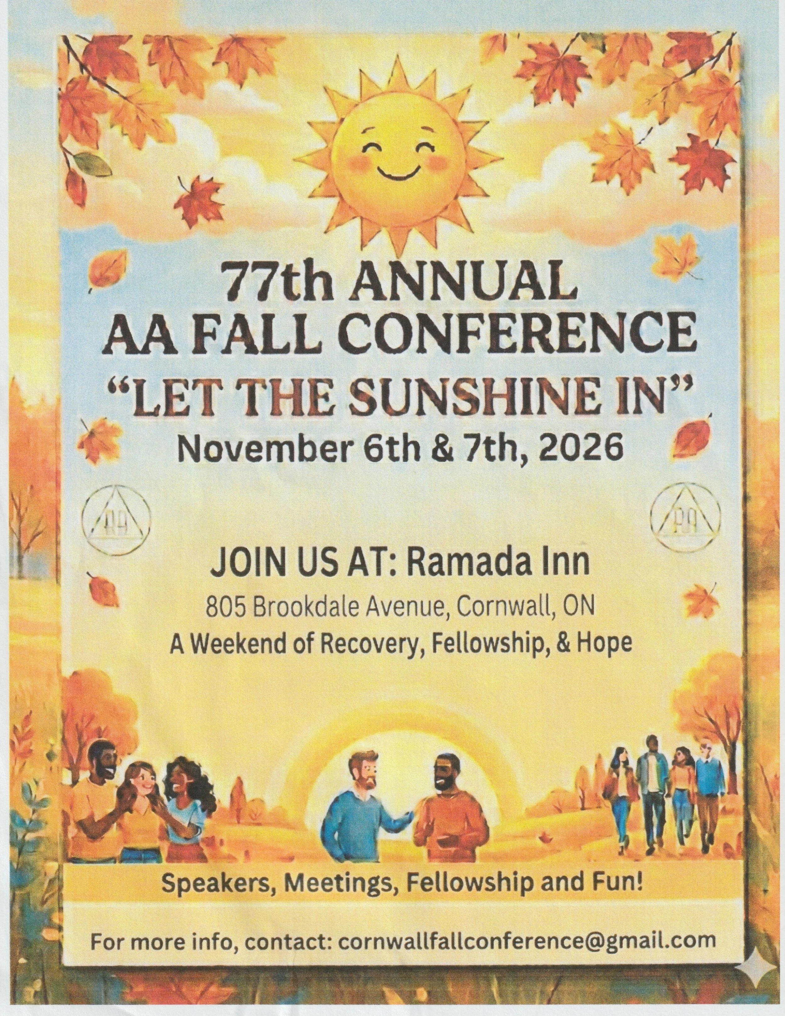 77th Annual AA Fall Conference