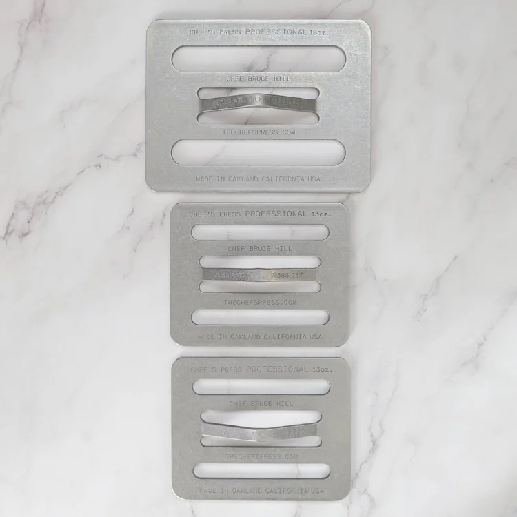 The Chef's Press™ - 3 pc. Grill Set