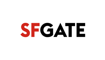 The logo of SFGate with 'SF' in red and 'GATE' in black.