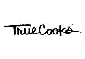 True Cooks logo in black text on white background.