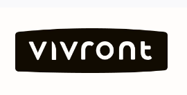 VIVRONT logo in black and white