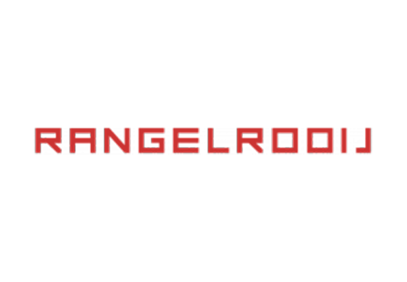 Text that reads 'RANGELROID' in red, blocky font on a white background.