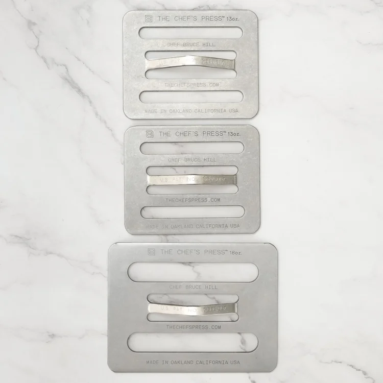 The Chef's Press™ - 3 pc. Grill Set