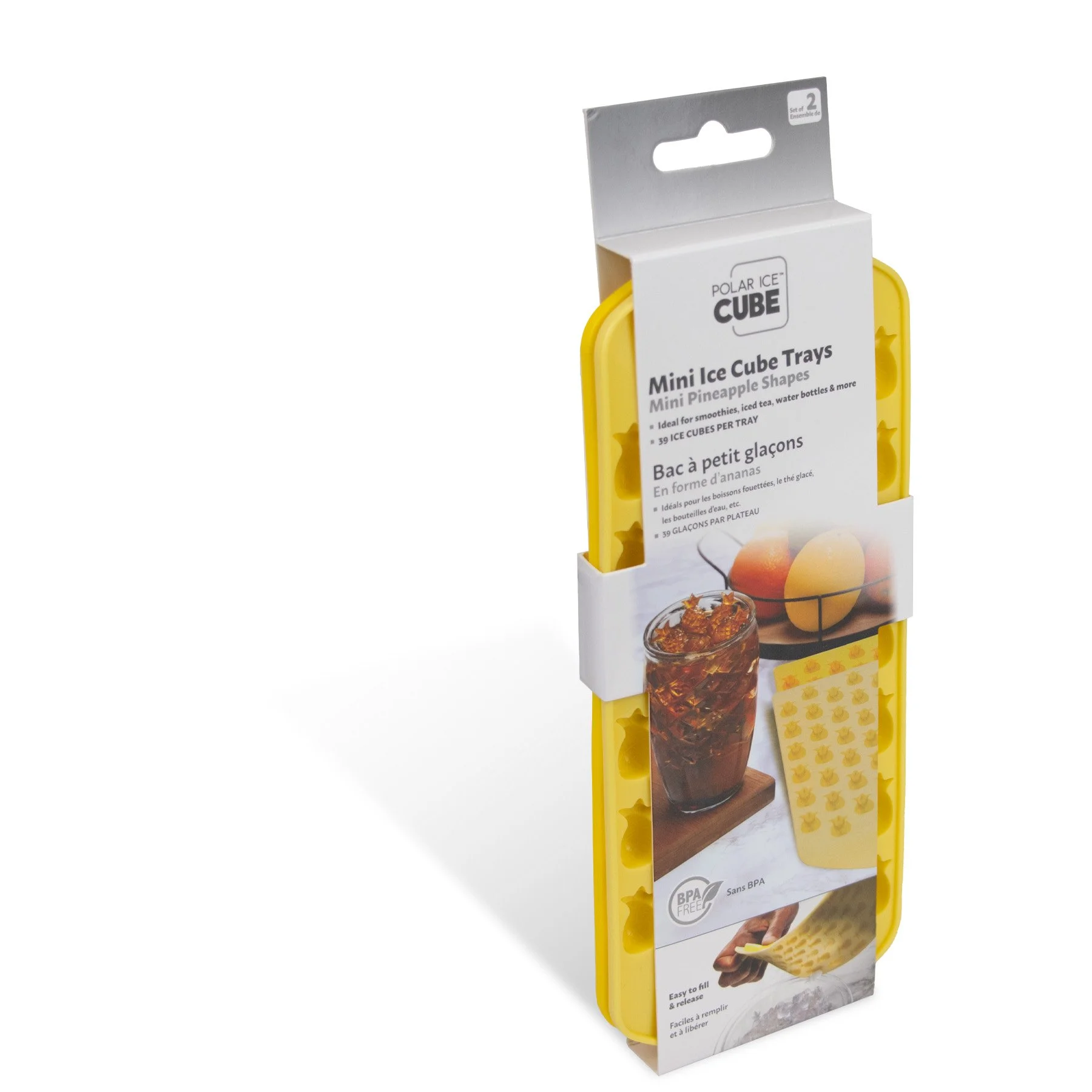 Crushed Ice Cube Trays-S2-Pineapple - CAN9291PINS2