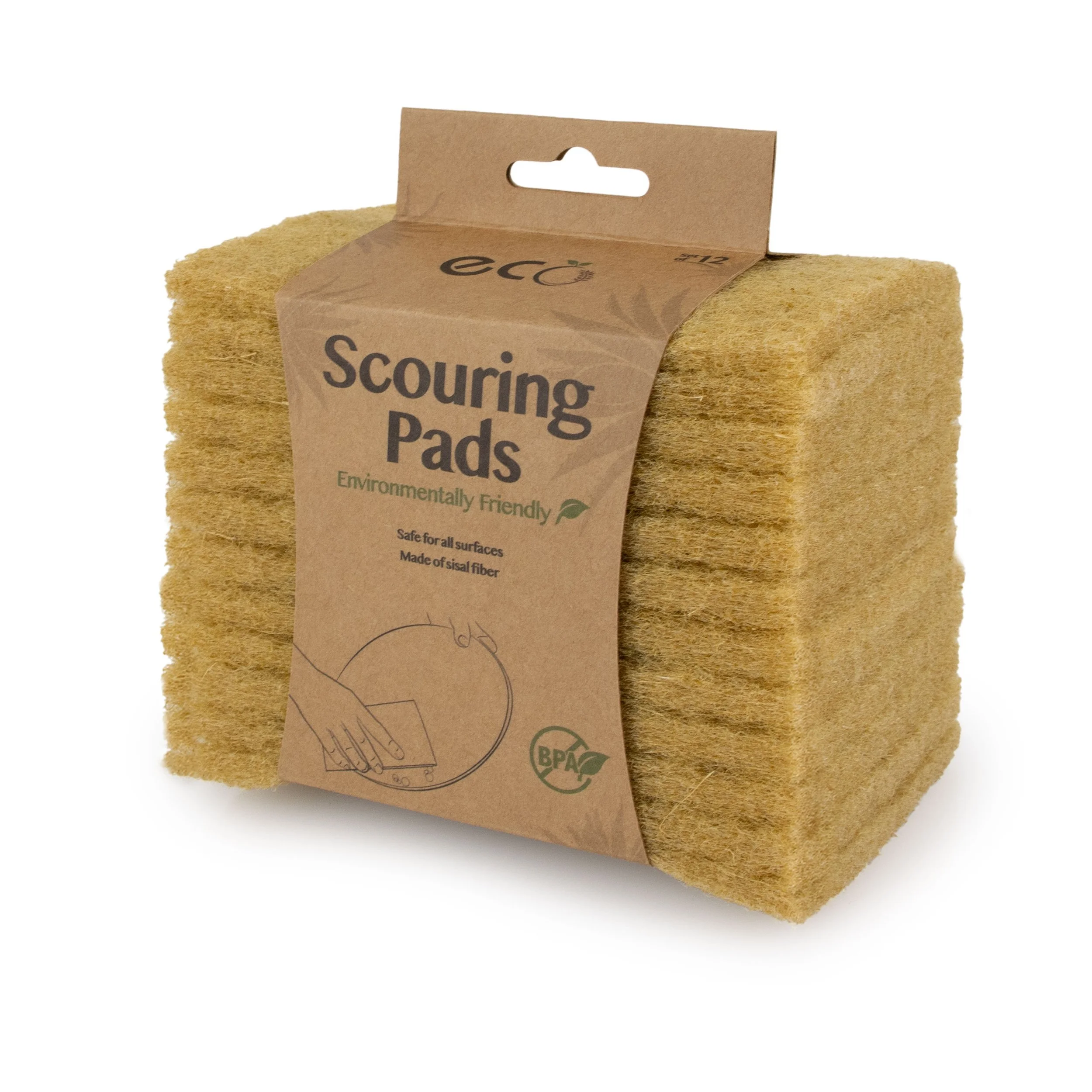 ECO 12pk Scouring Pads - JB9749