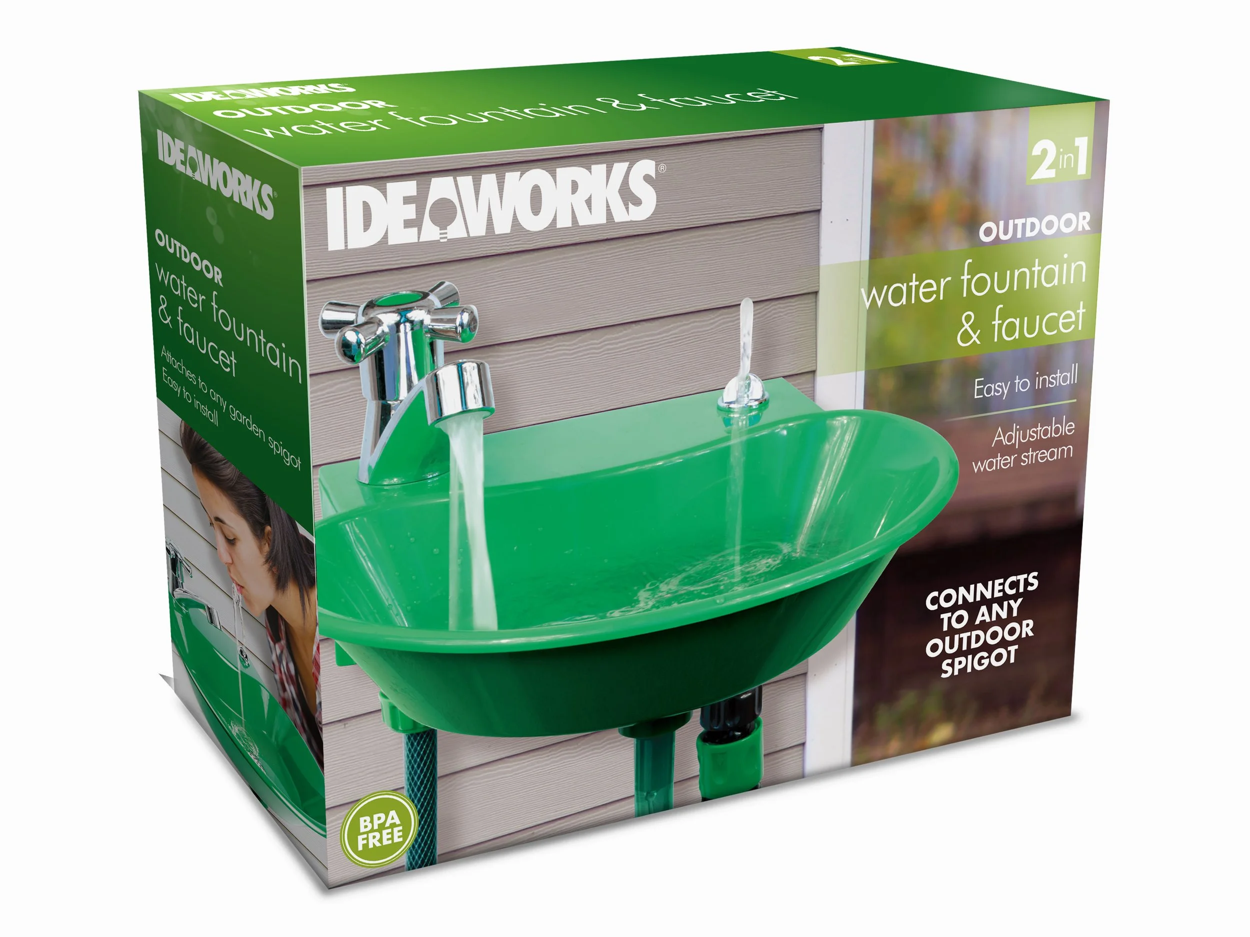 2-in-1 Water Fountain Faucet ~ Item# JB7488