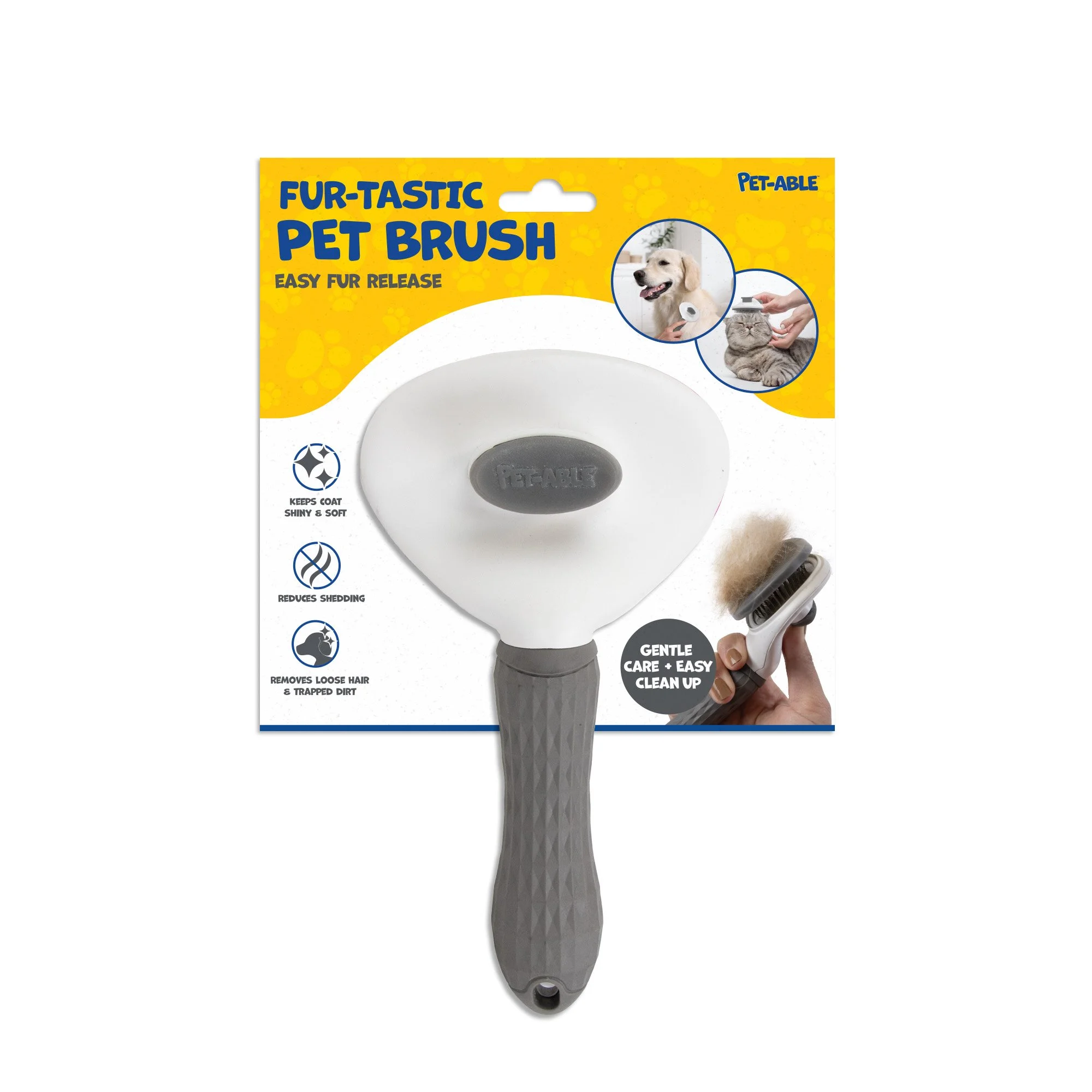 Easy Fur Release Pet Brush - JB9605