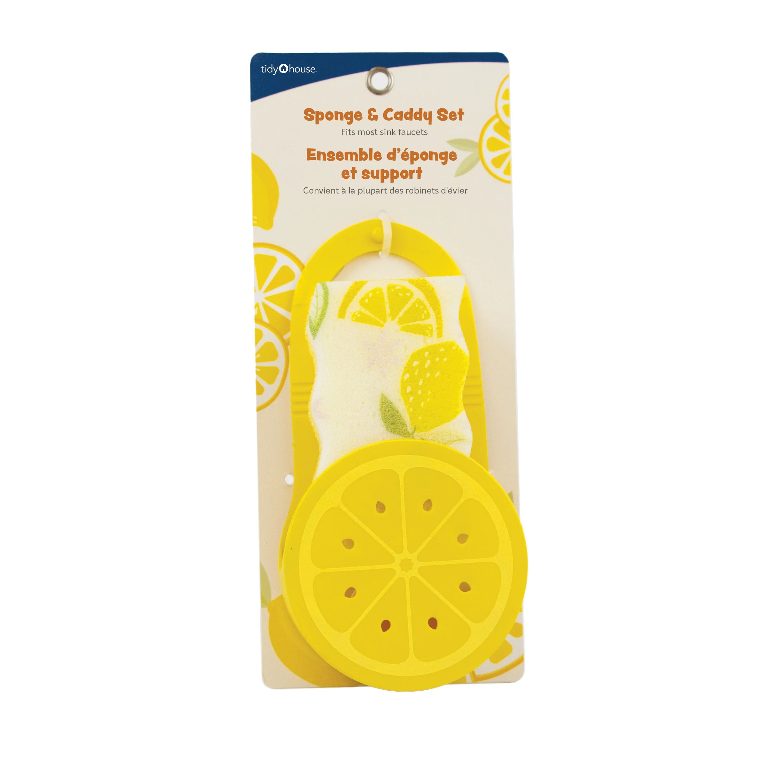 Fruit Sponge Holders with Sponge - Lemon- CAN10029LEM
