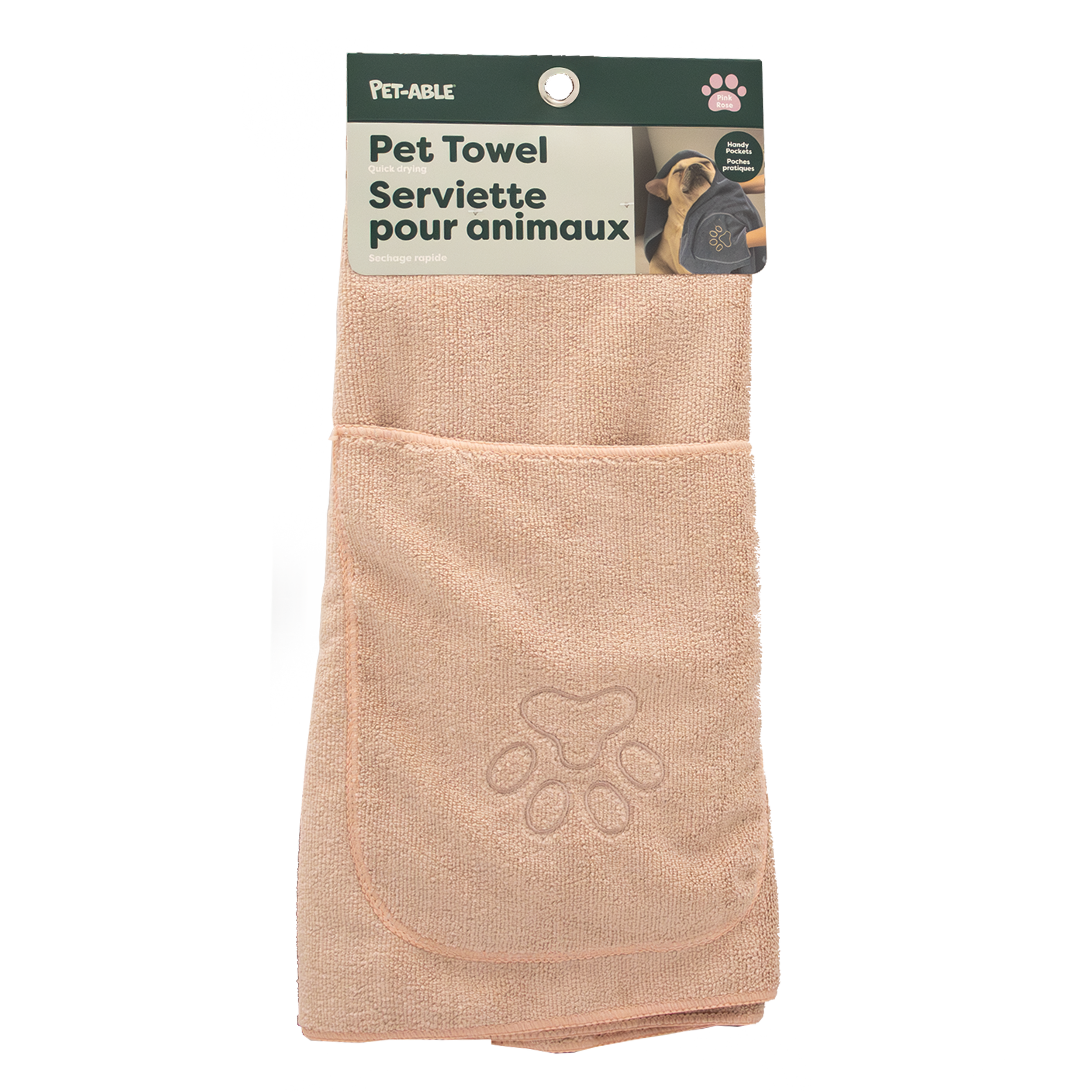 Pet Towel - Blush Pink - F9389PN