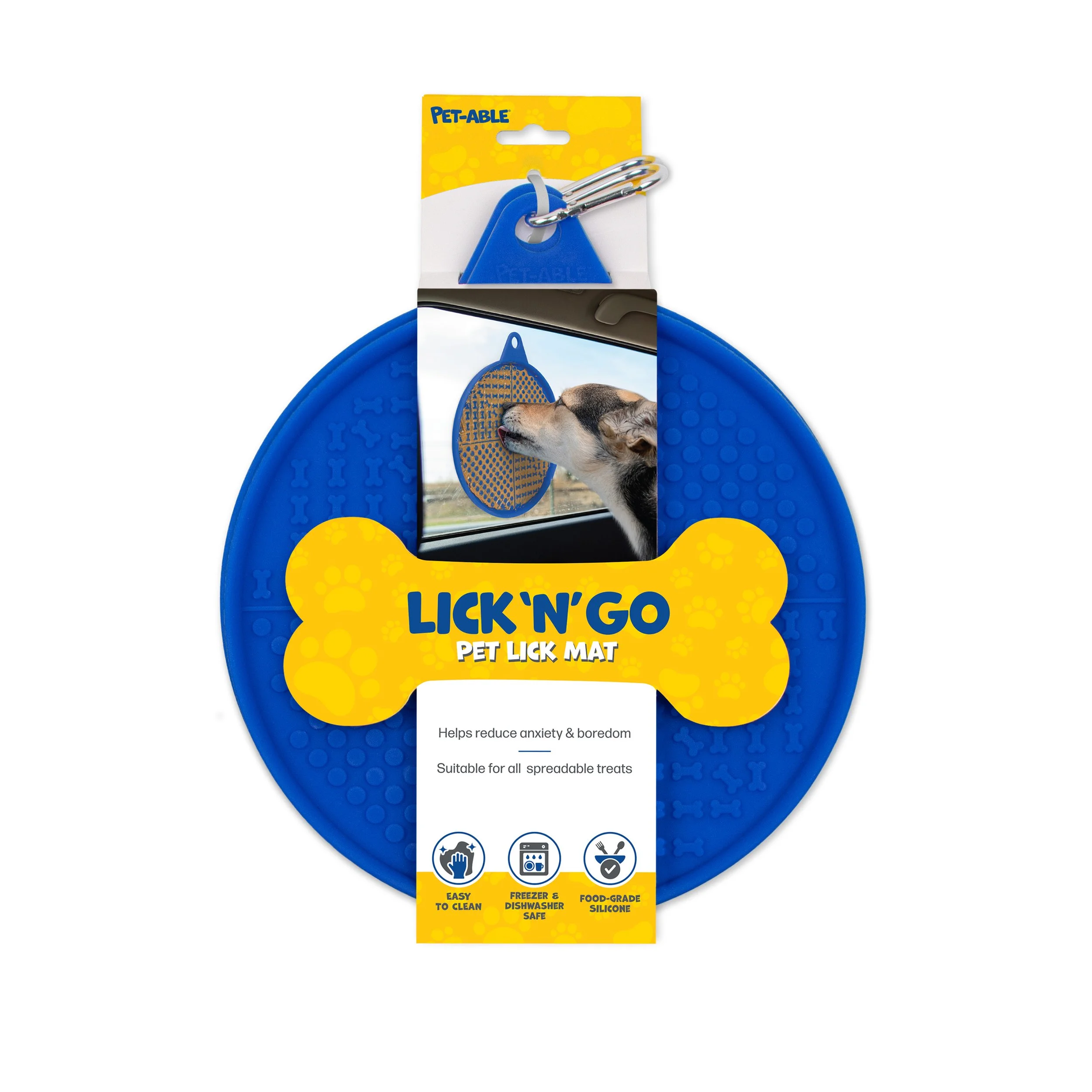 Lick Pad - with Carabiner S/2 - JB9613