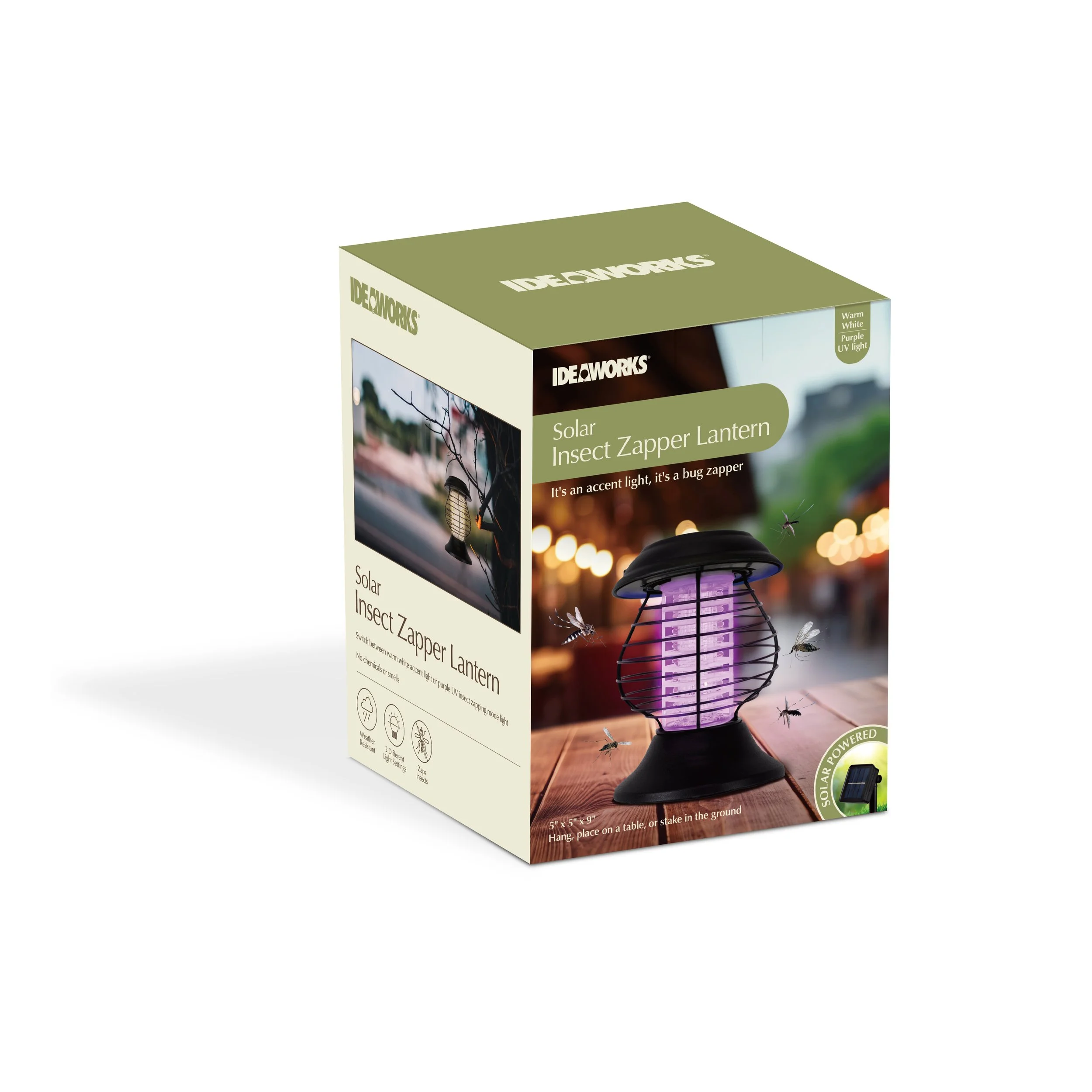 Solar Insect Zapper Lantern - JB8271