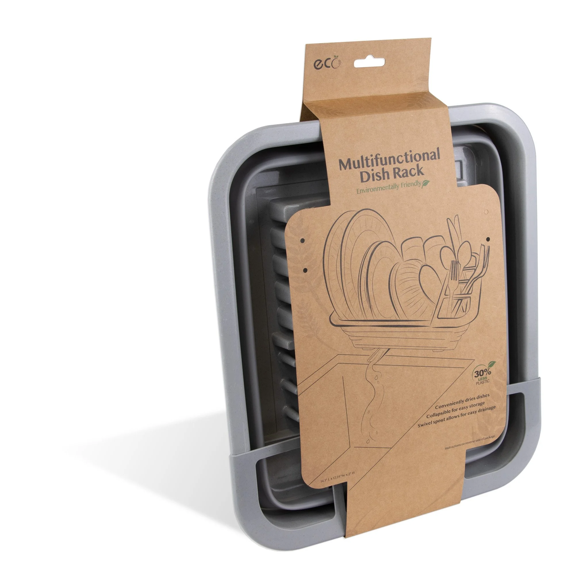 ECO Multifunctional Dish Rack - Gray - JB9339ECOGRA