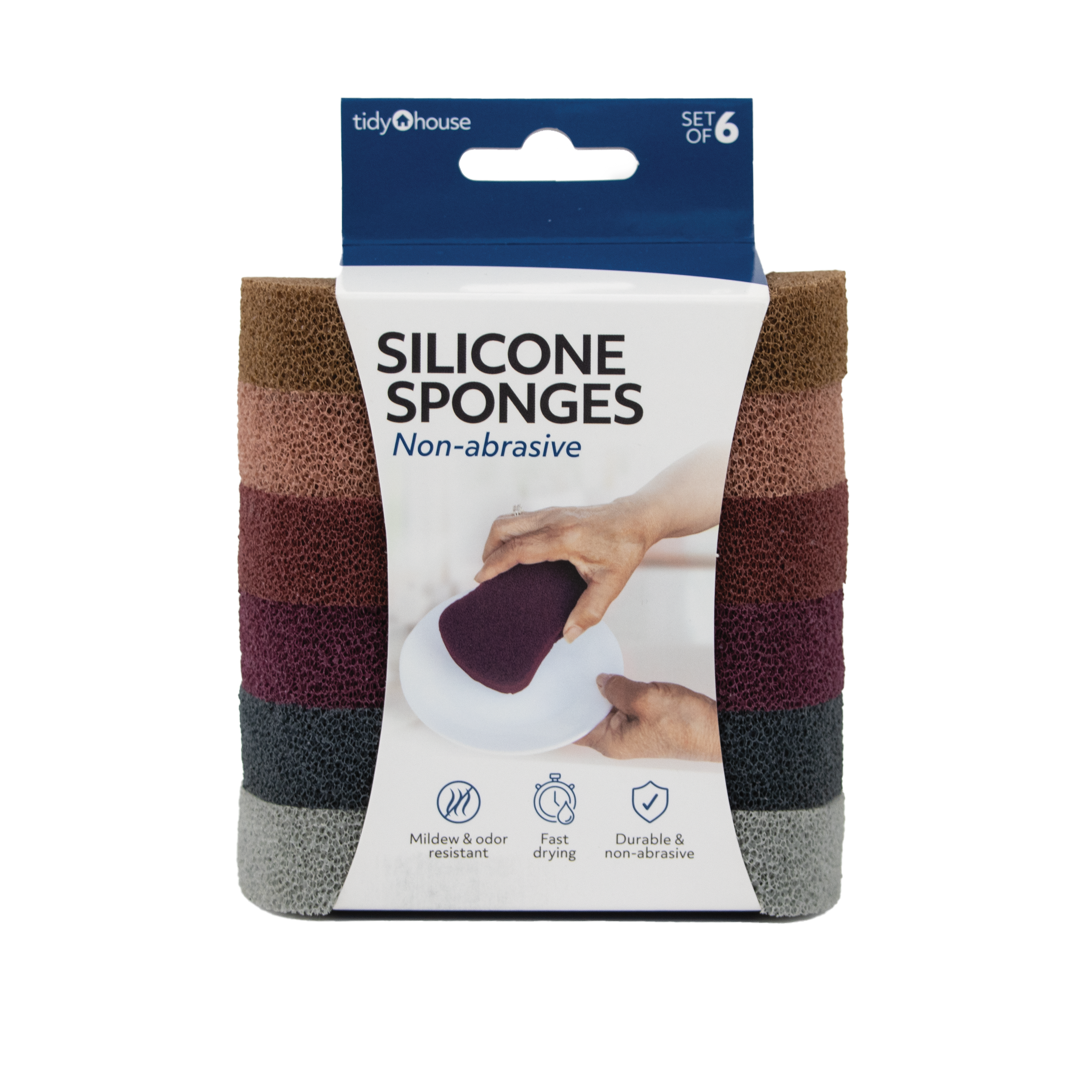 Silicone Sponges - Set of 6 - JB9501S6FAL