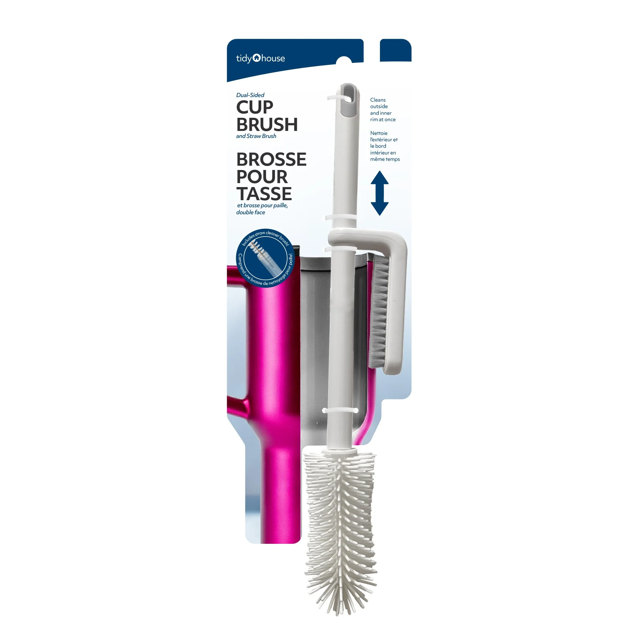 Dual-Sided Cup Brush - CAN10045
