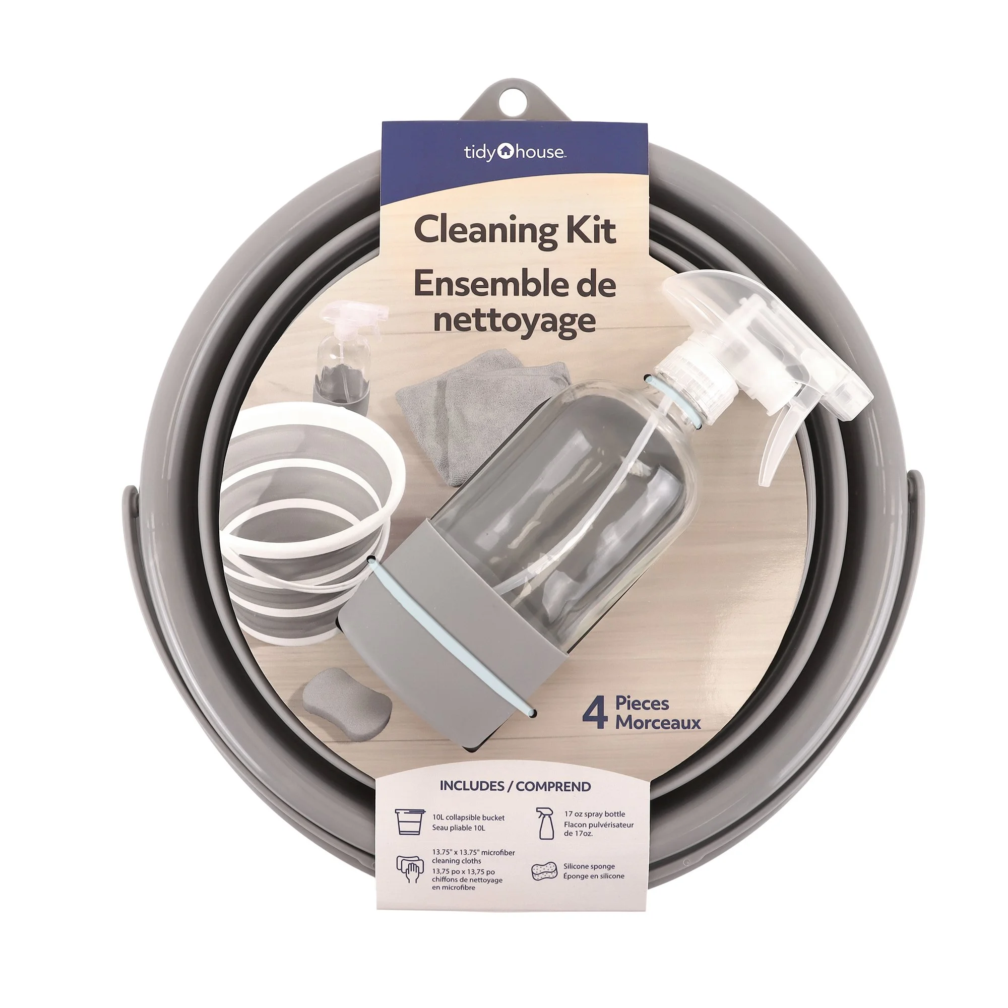 Cleaning Sets - 4pc - CAN10070GRA