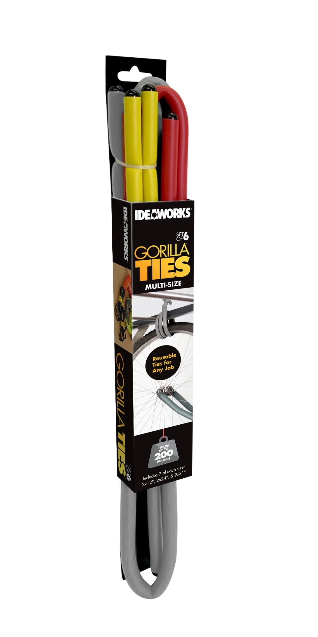 Gorilla Ties ~ Item# JB9105S6IP6