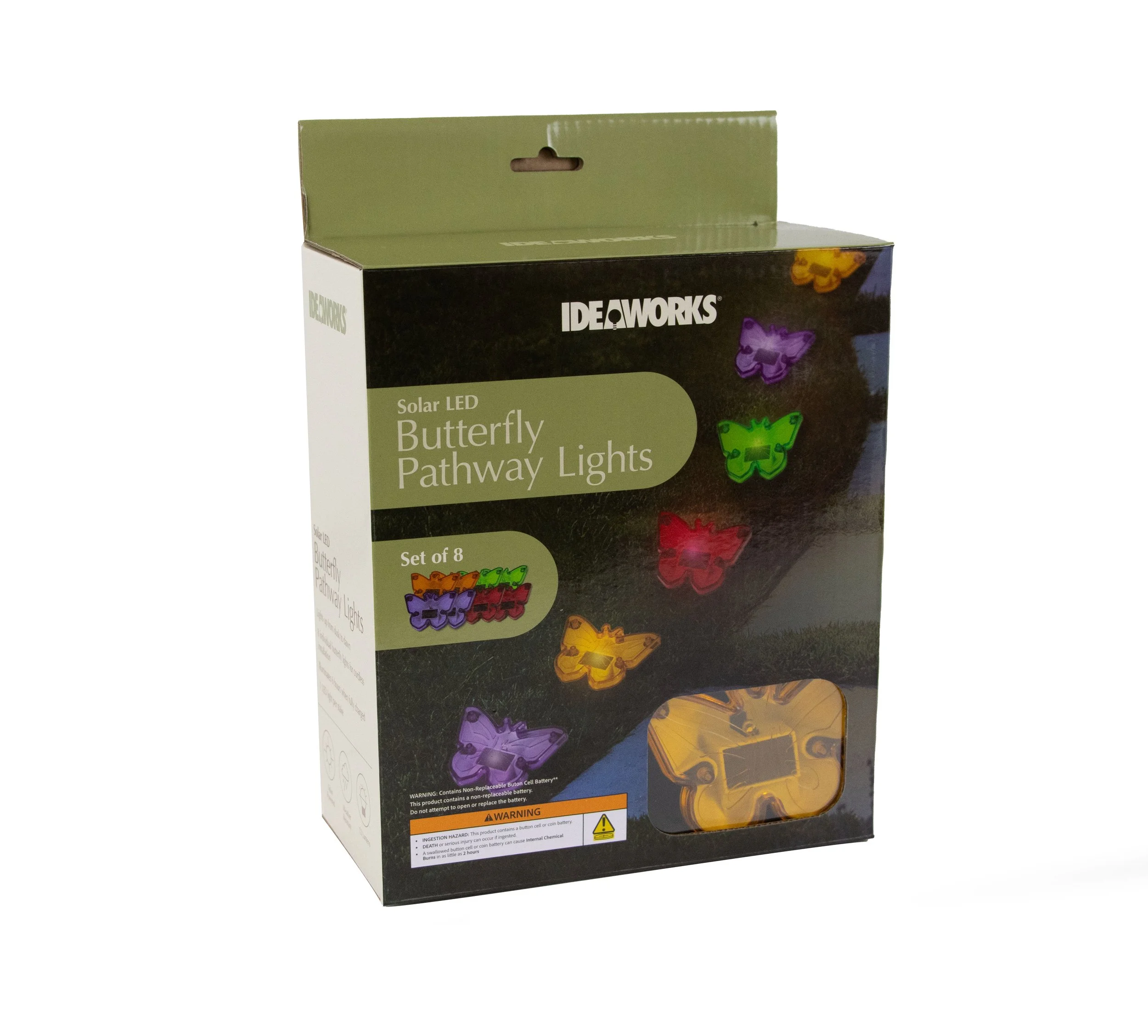 Solar Pathway Stake Lights- Butterfly - JB9898S8